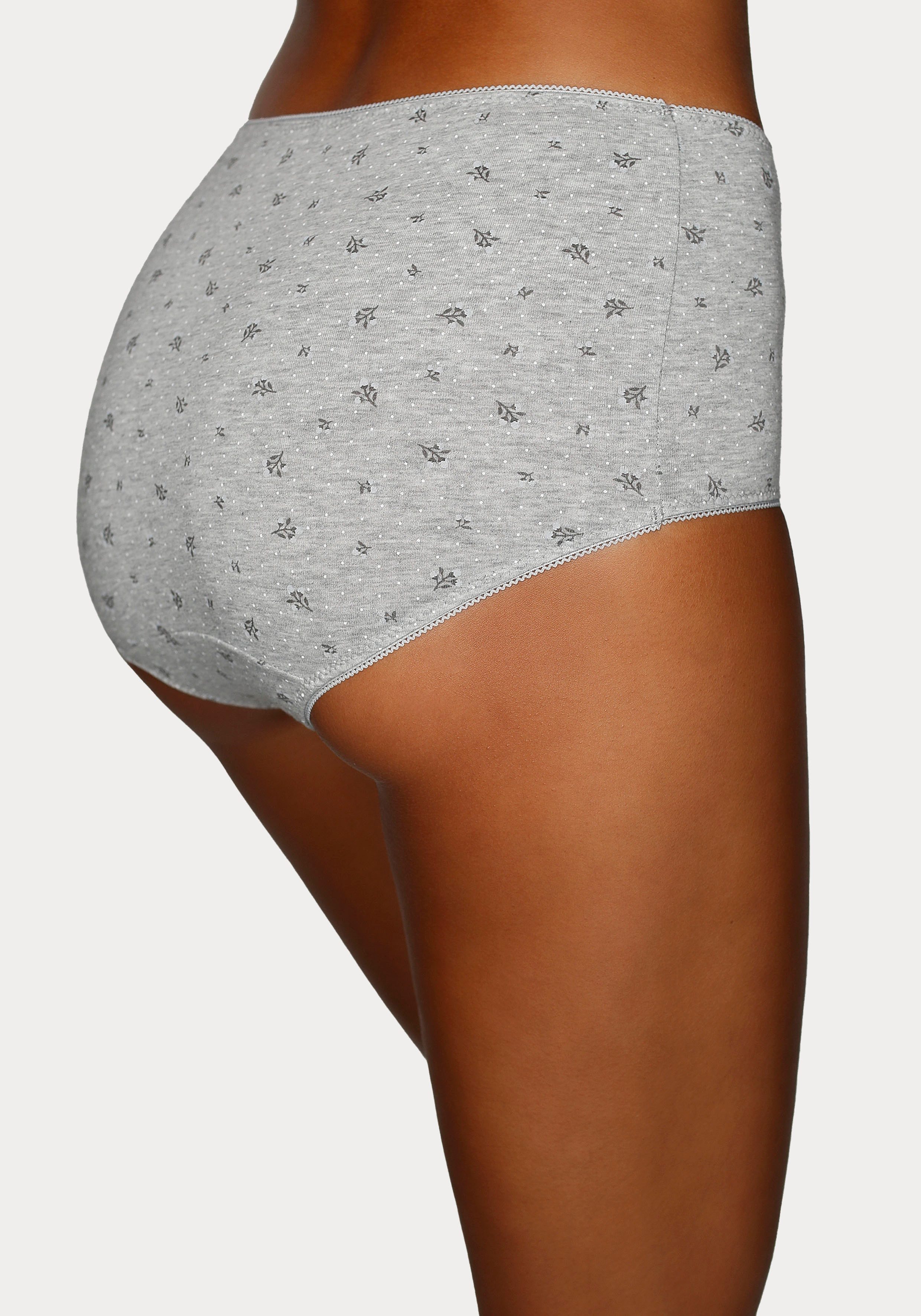 Petite fleur Tailleslip van elastisch katoen (Set van 6)