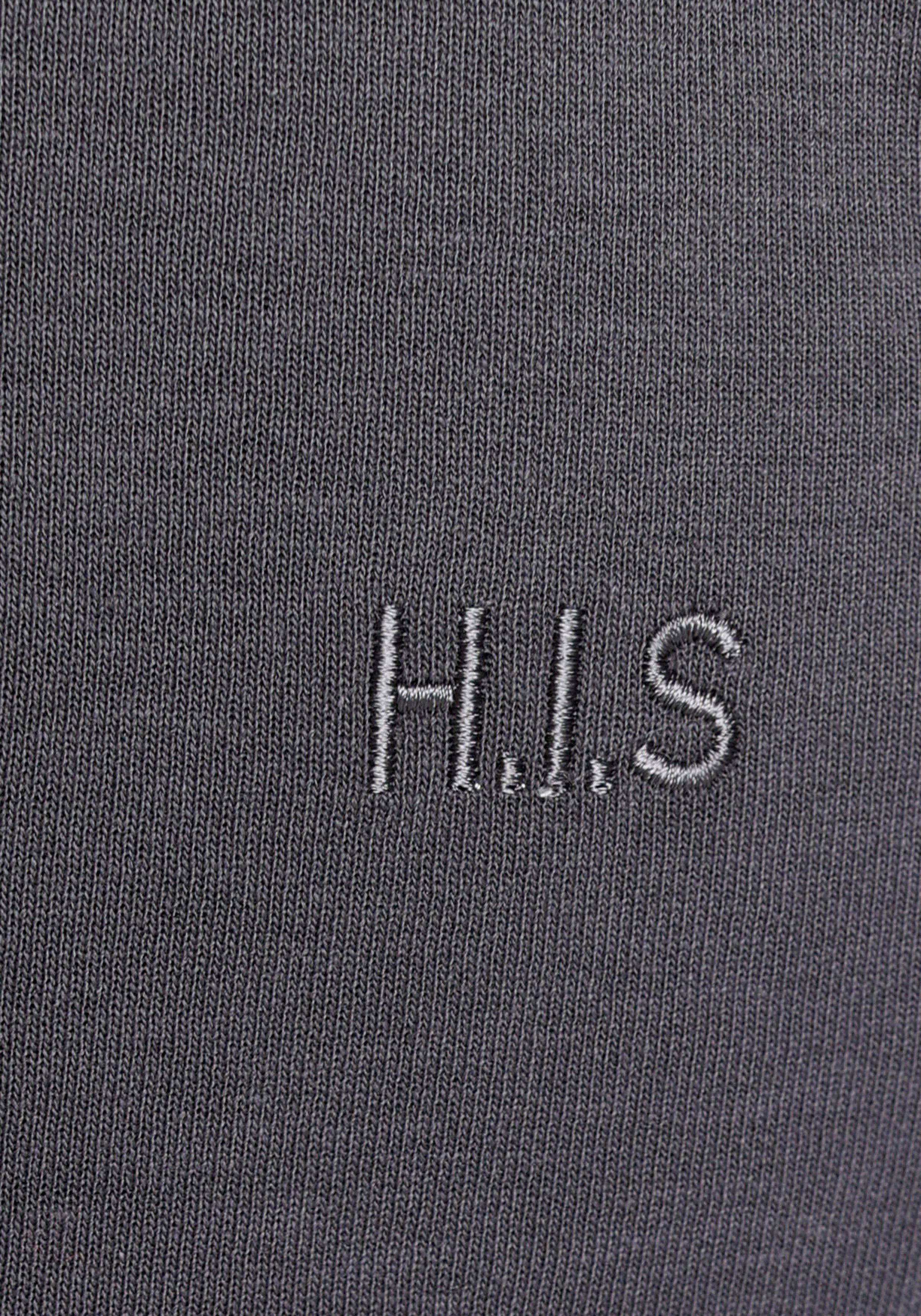 H.I.S Sweatbroek / relaxbroek / sweatbroek Slipbroek met kleine omslag aan de zoom, loungewear
