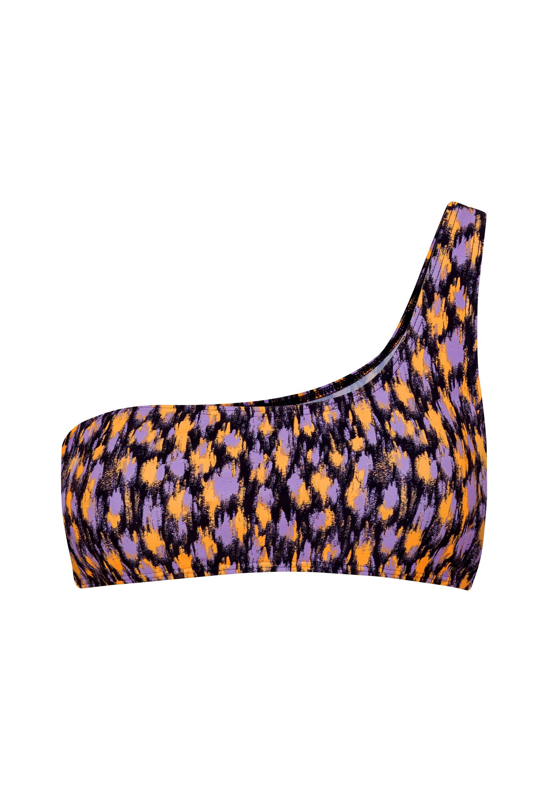 LSCN by LASCANA Bustierbikinitop Lavista met asymmetrische schouderband