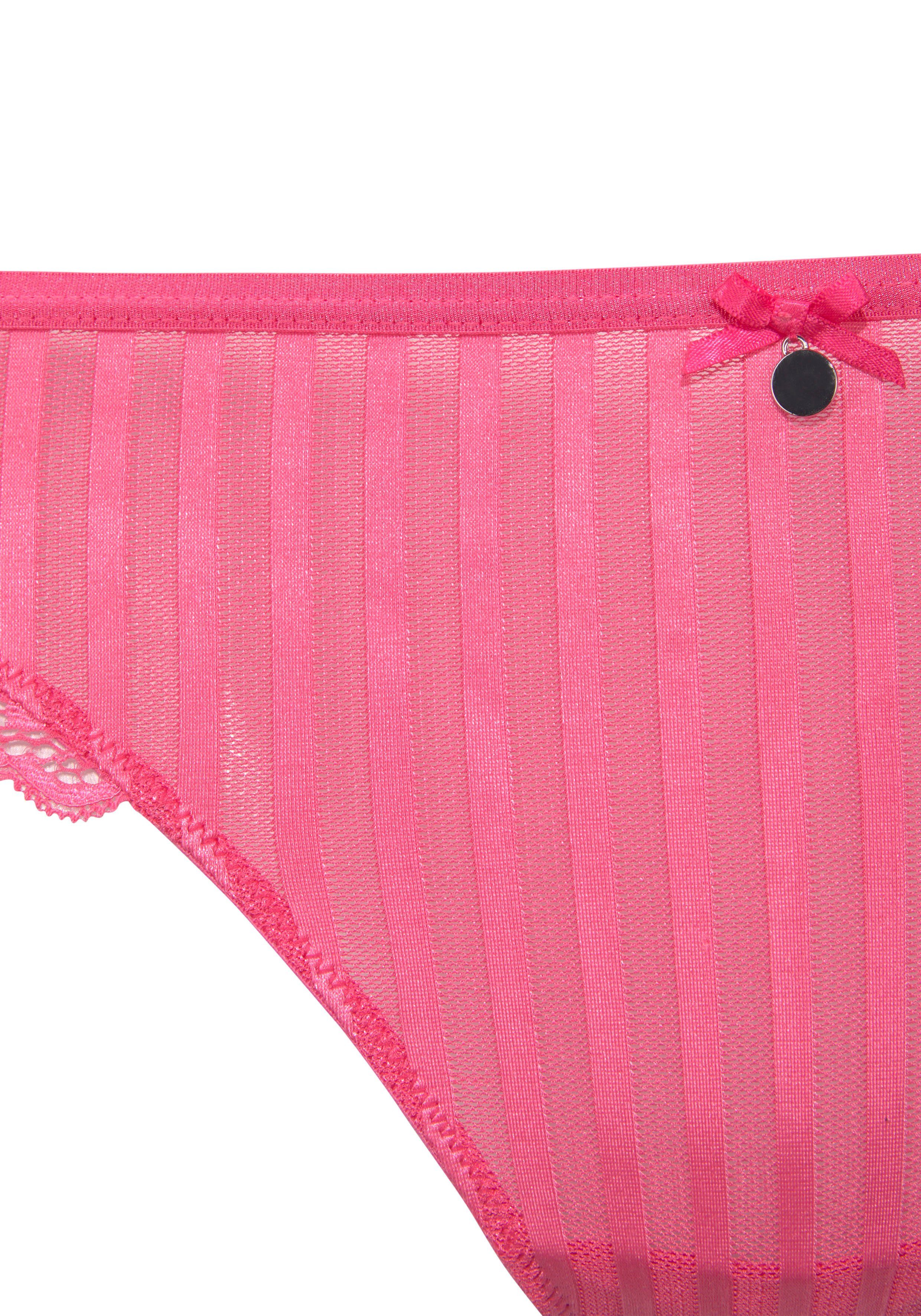 s.Oliver RED LABEL Beachwear String AMELIE in modieuze streep-look