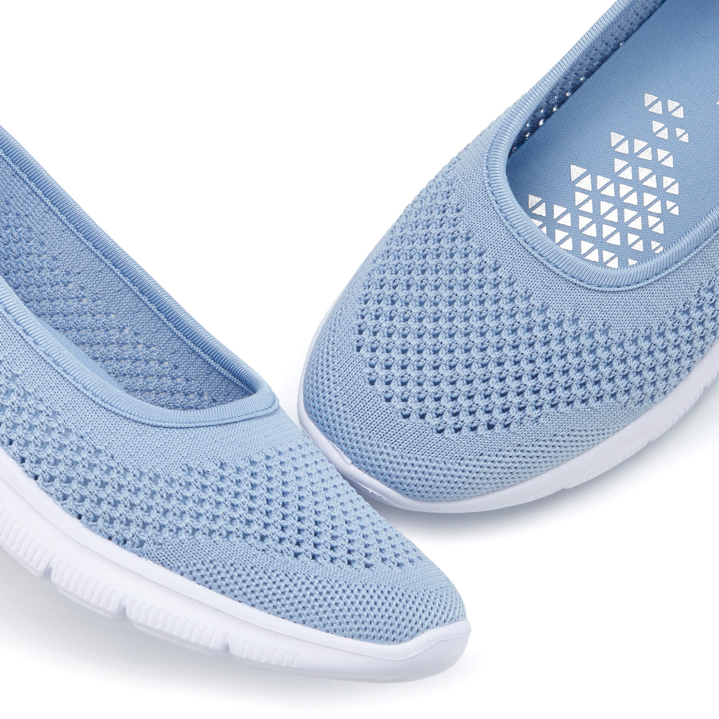 Lascana Sneaker-ballerina’s ultralichte slipper, slip-on sneaker, vrijetijdsschoen vegan