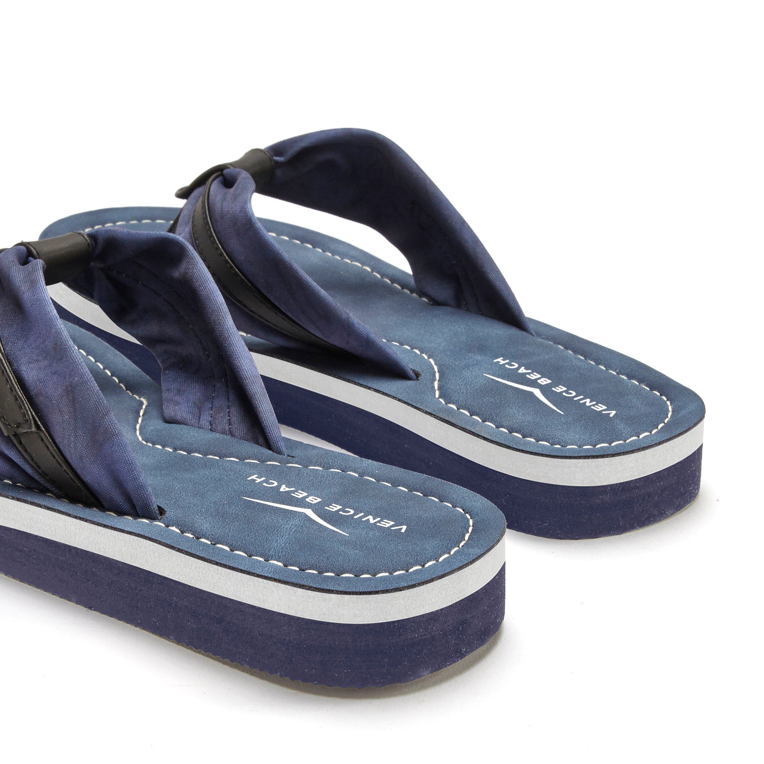 Venice Beach Badslippers Sandaal, pantoffel, badslipper, flip flop met modieuze print VEGAN