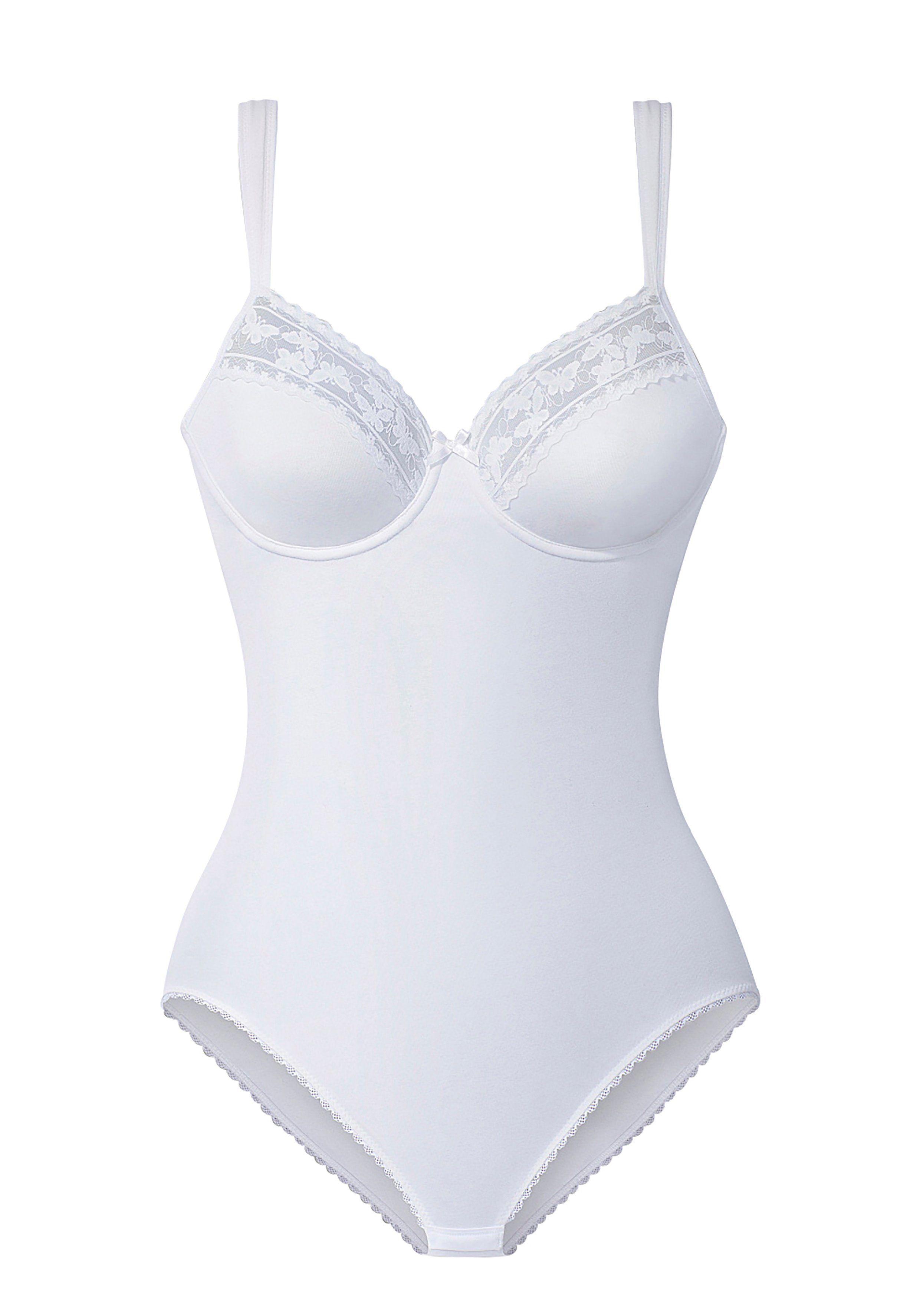 Nuance Body met fijne details en kanten inzet