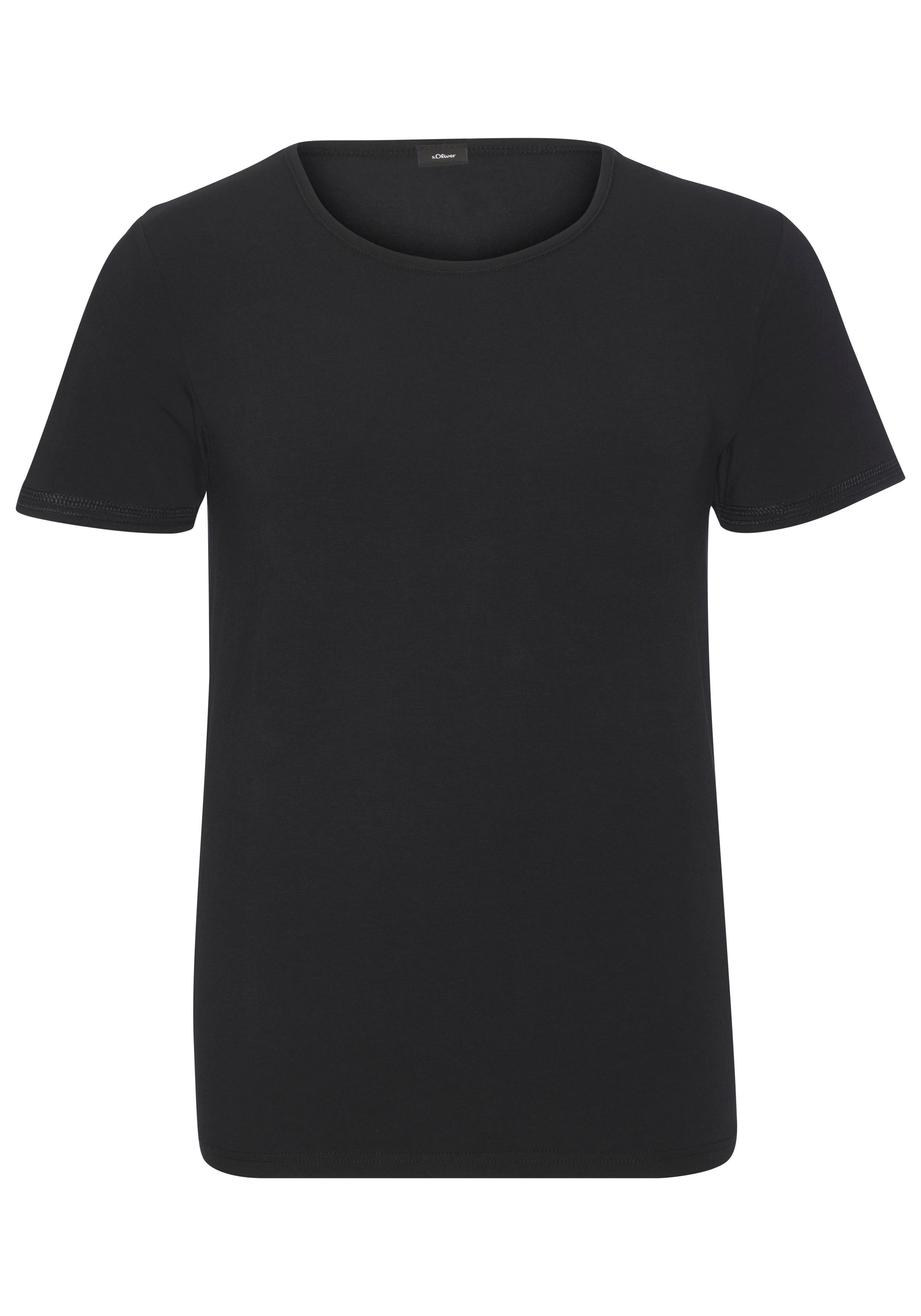 s.Oliver RED LABEL Beachwear Shirt voor eronder van zachte modal (1 stuk)