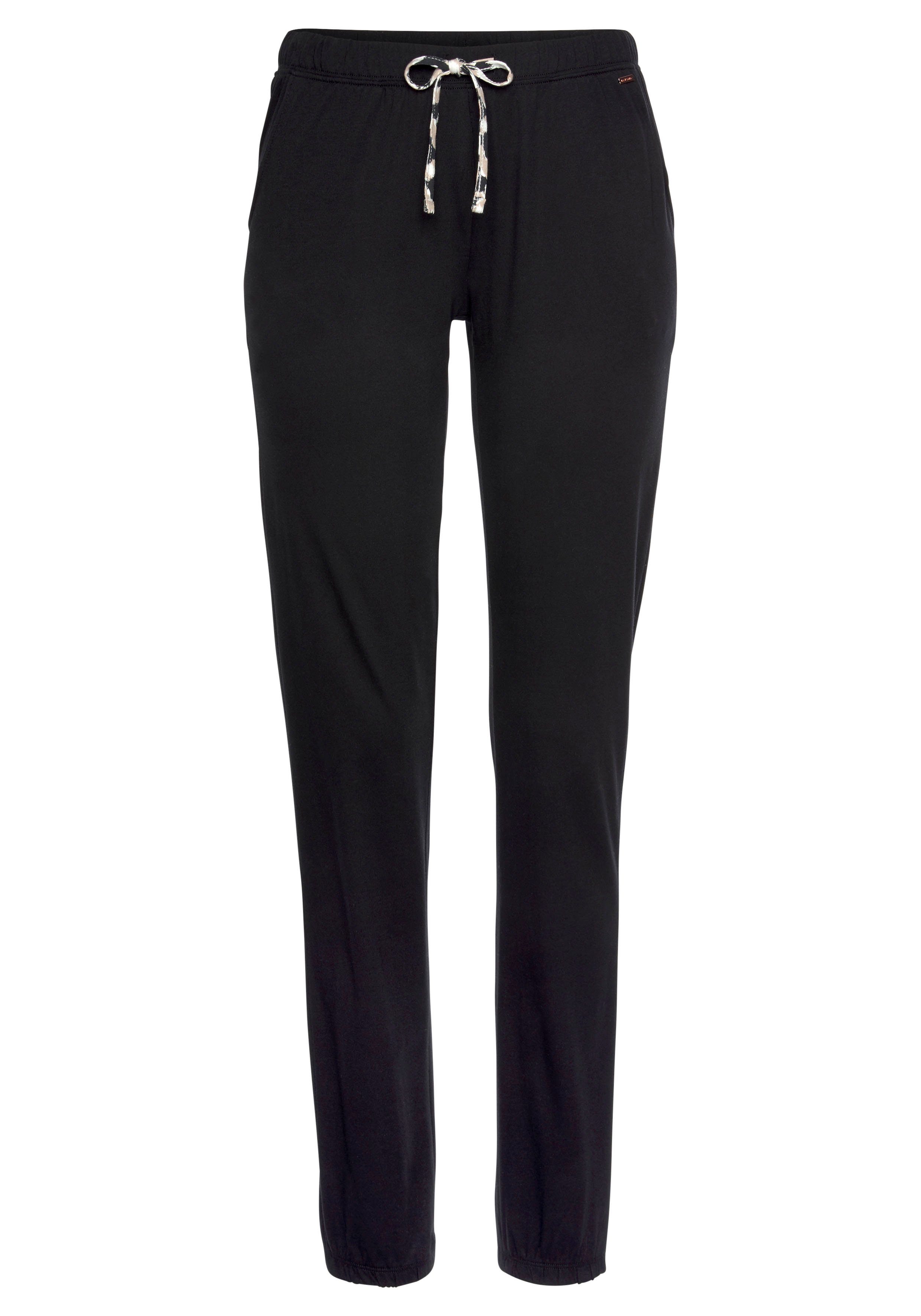 Lascana Pyjamabroek Effen of met geweldige print