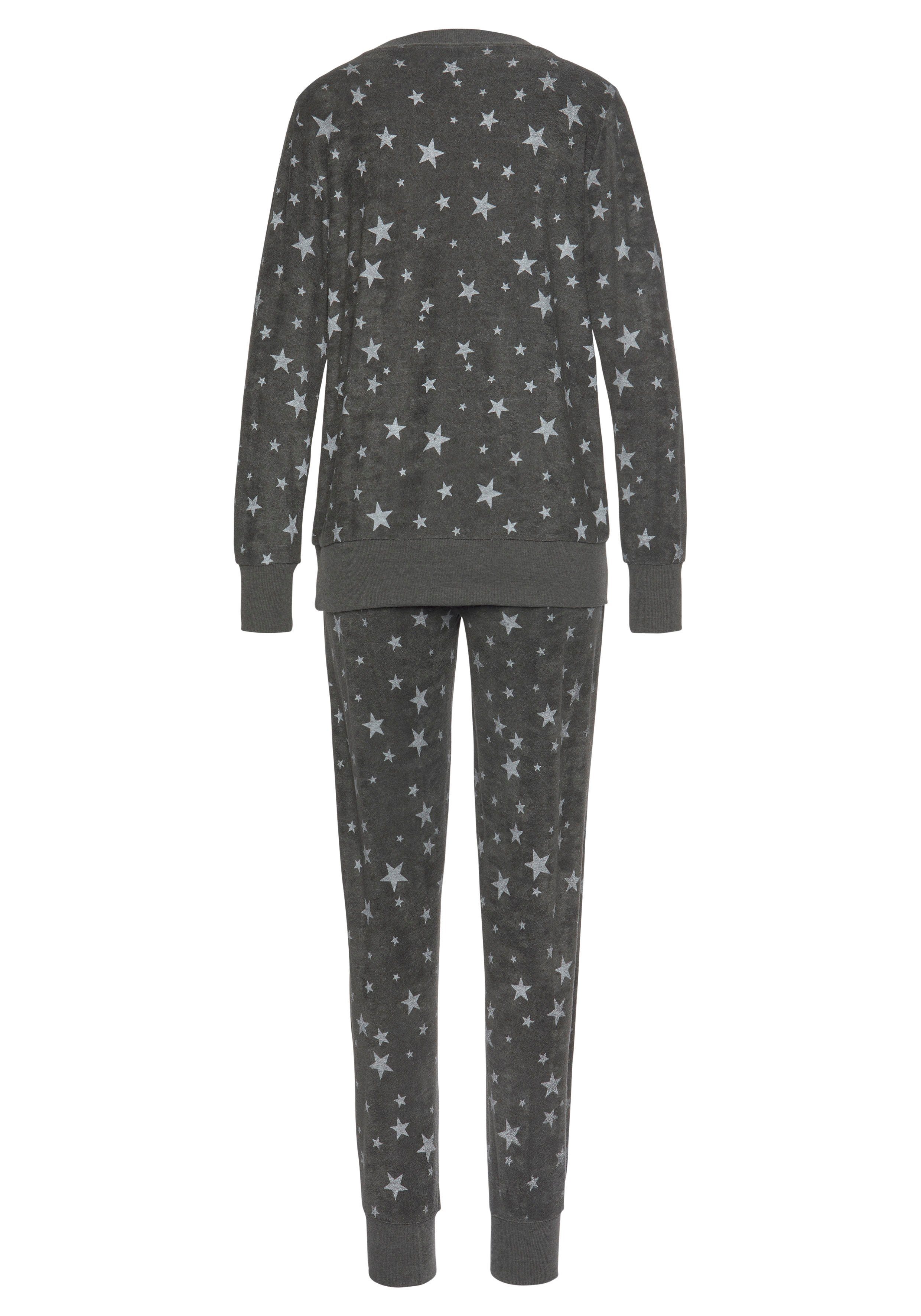 Vivance Dreams Pyjama met print all-over (2-delig, 1 stuk)