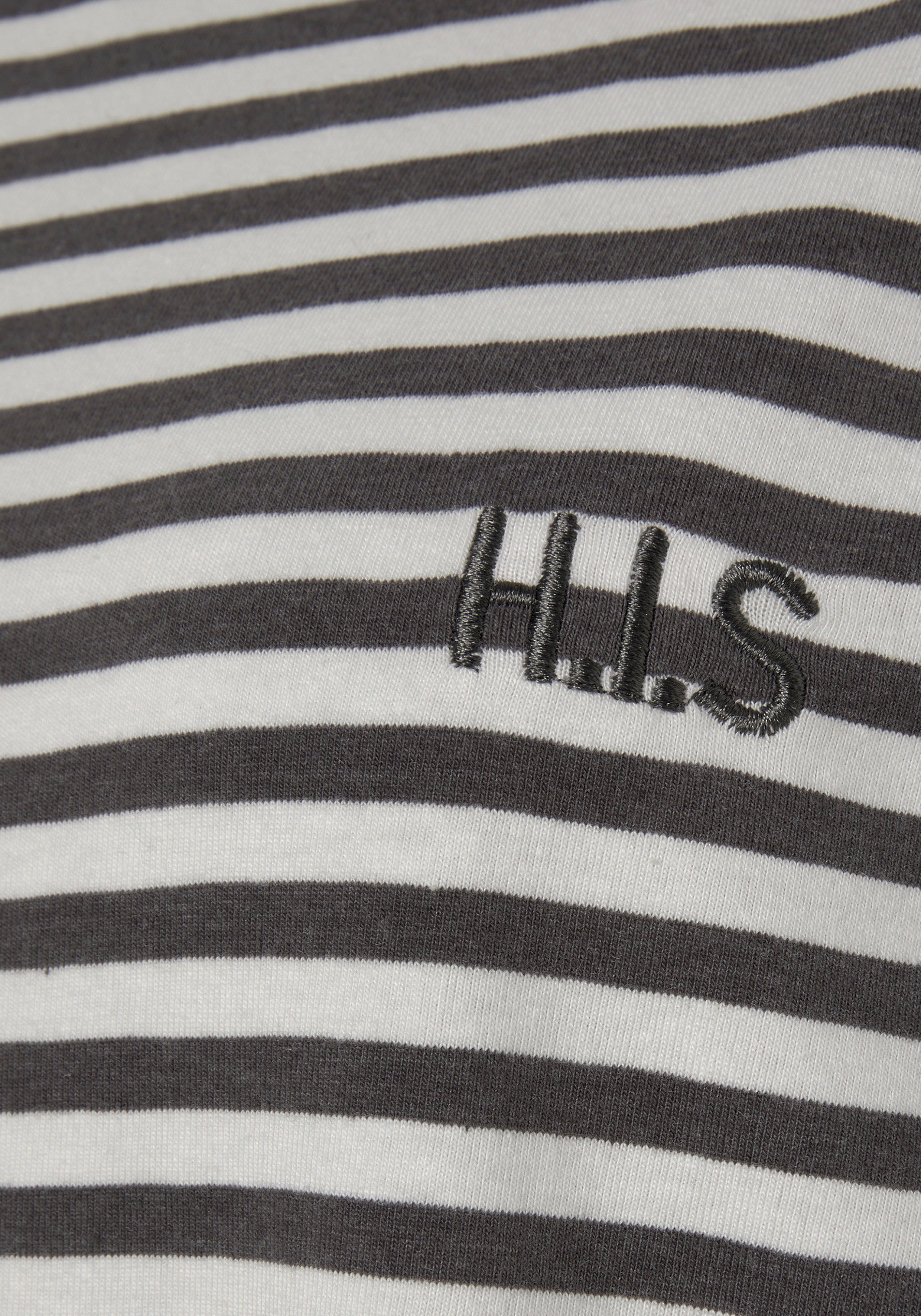 H.I.S Nachthemd met logoborduursel op borsthoogte