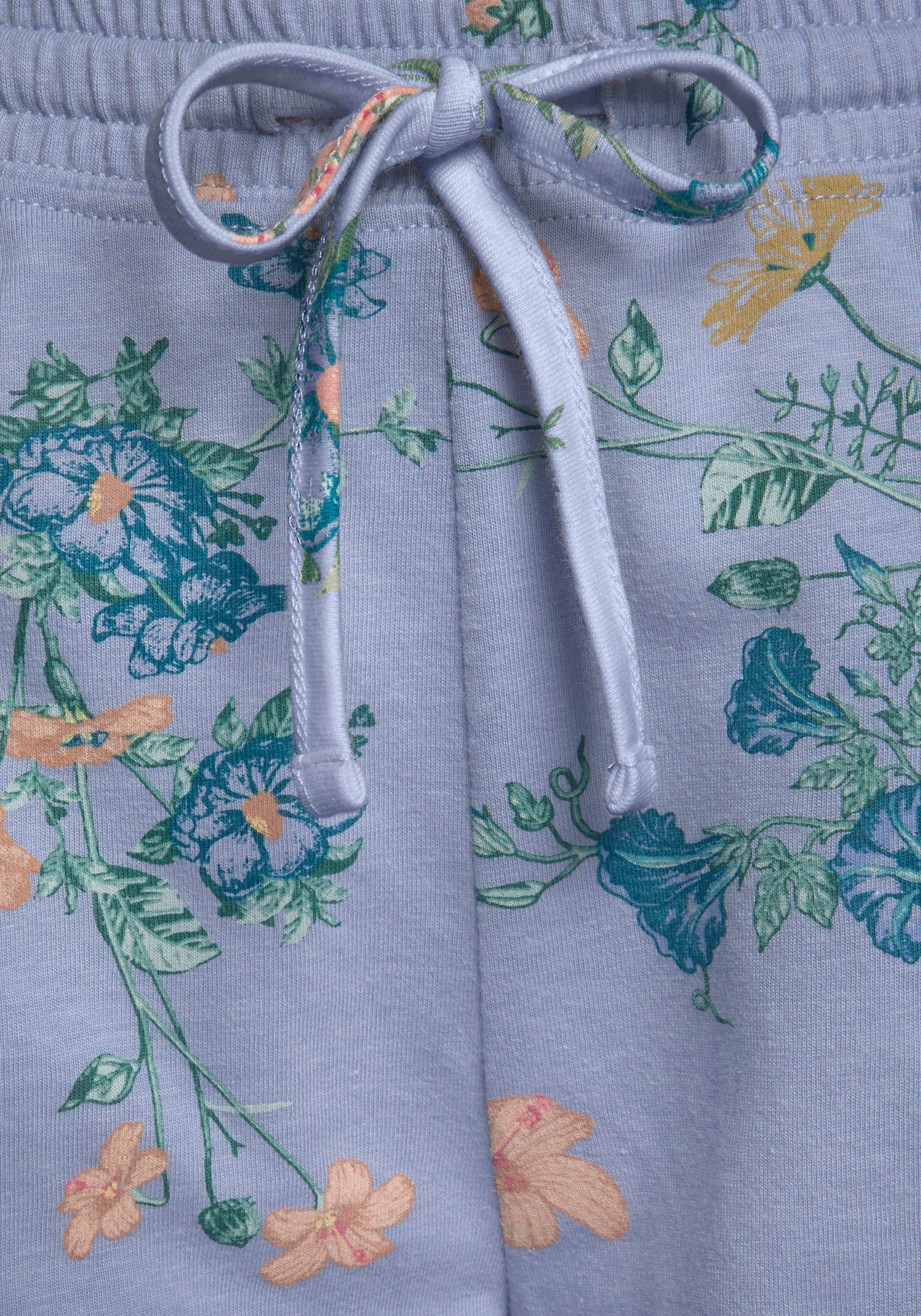 Vivance Dreams Pyjama met bloemenprint (2-delig, 1 stuk)