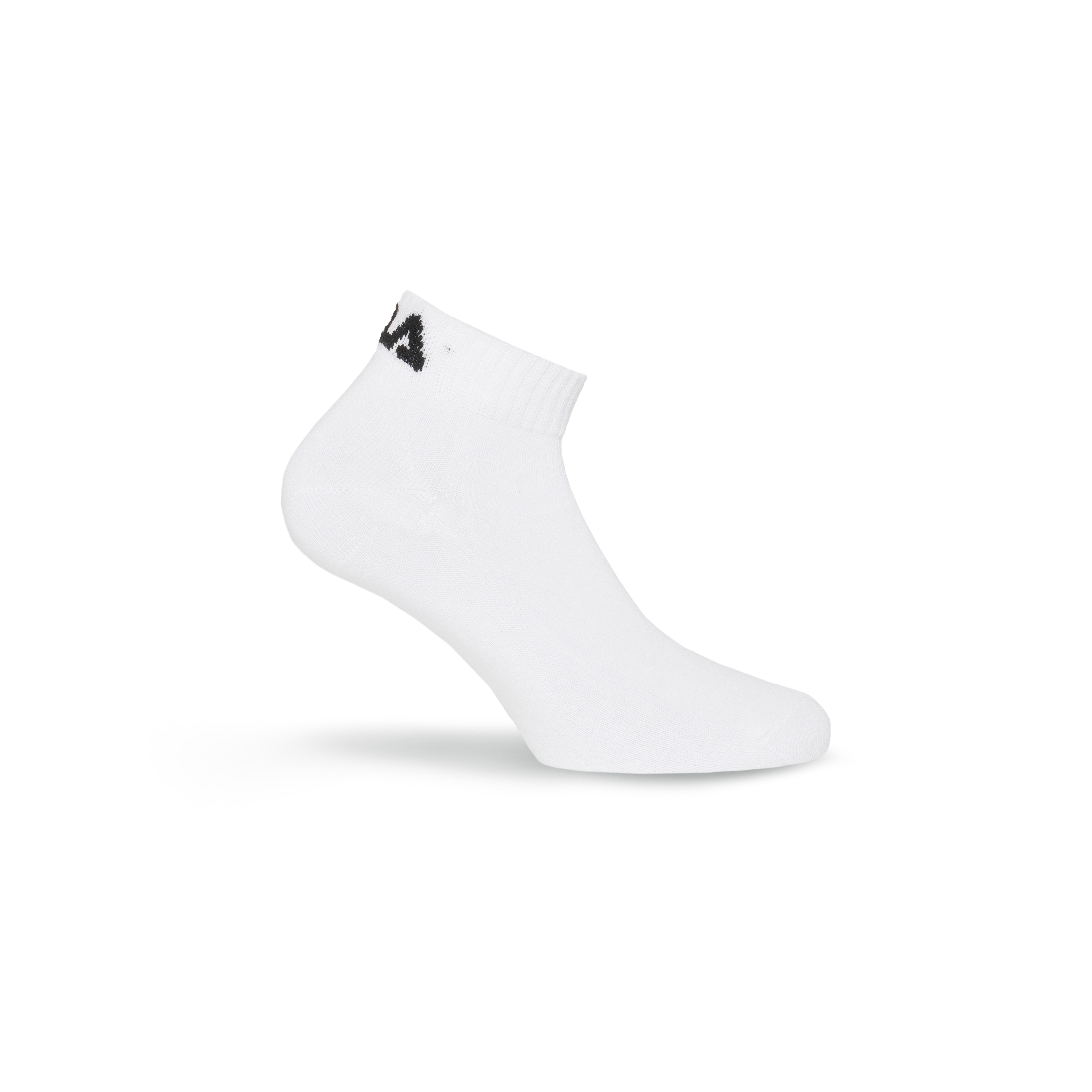 Fila Korte sokken UNISEX INVISIBLE PLAIN SOCKS Katoenmengsel, ribboorden, platte teennaad (6 paar, Set van 6)