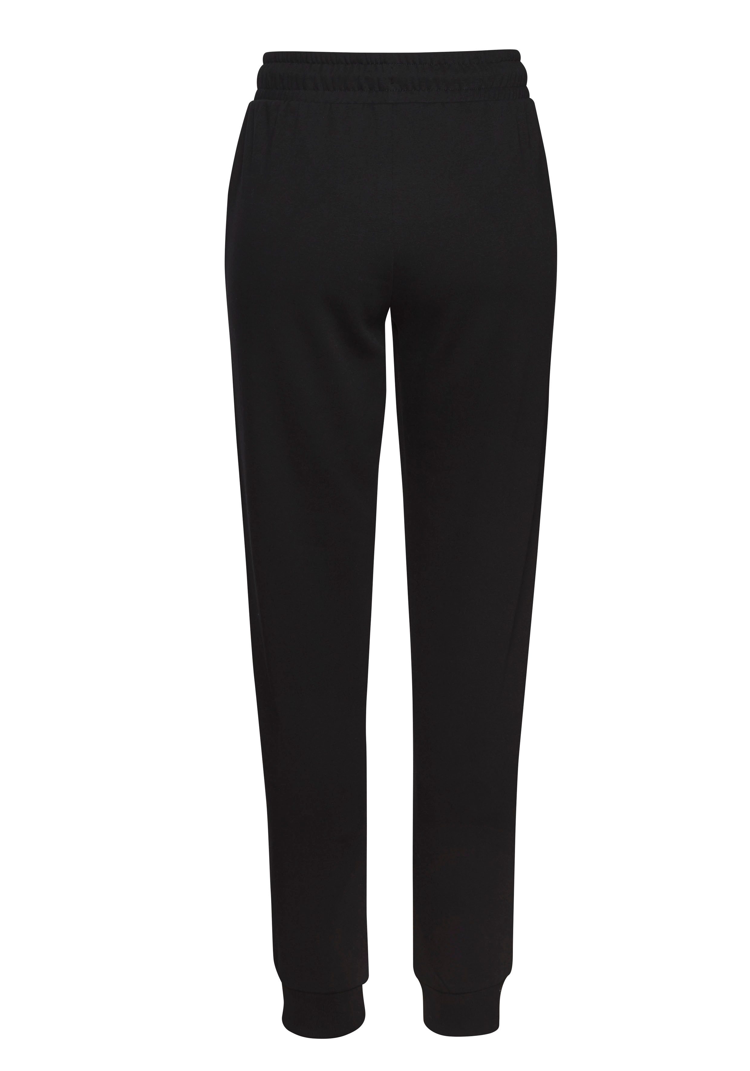 Buffalo Sweatbroek Loungebroek met zijzakken en kleine print, loungewear
