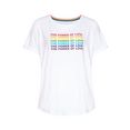 lascana t-shirt pride met 'power of love' frontprint wit