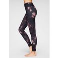 active by lascana legging met print all-over paars