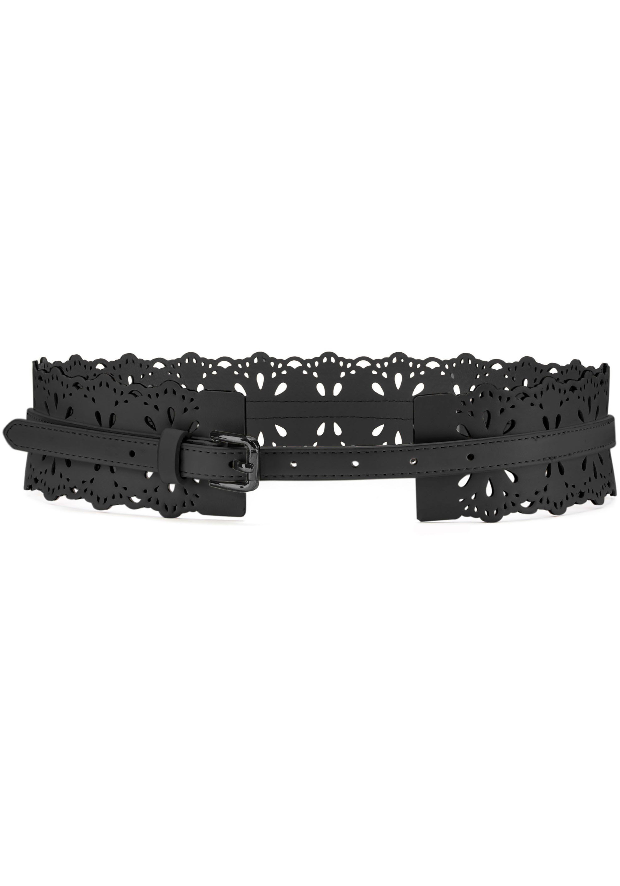 Lascana Tailleriem Cut-out riem met trendy cut-outs, riem voor jurk & overall, buikriem