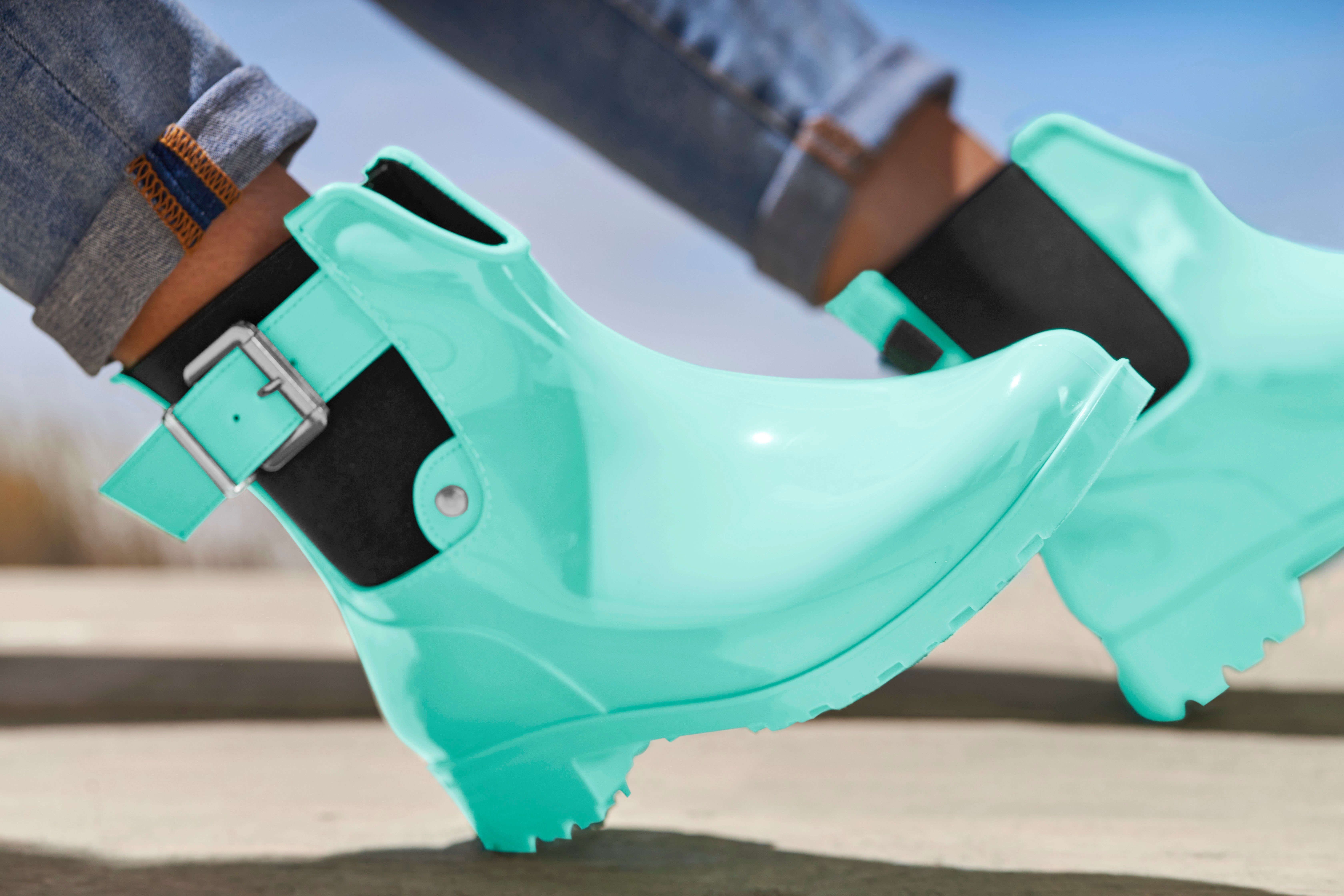 Vivance Rubberlaarsjes Instaplaarzen, boots Gummistiefels in Chelsea-look, Instapschoenen, Laarzen, Laarzen VEGAN
