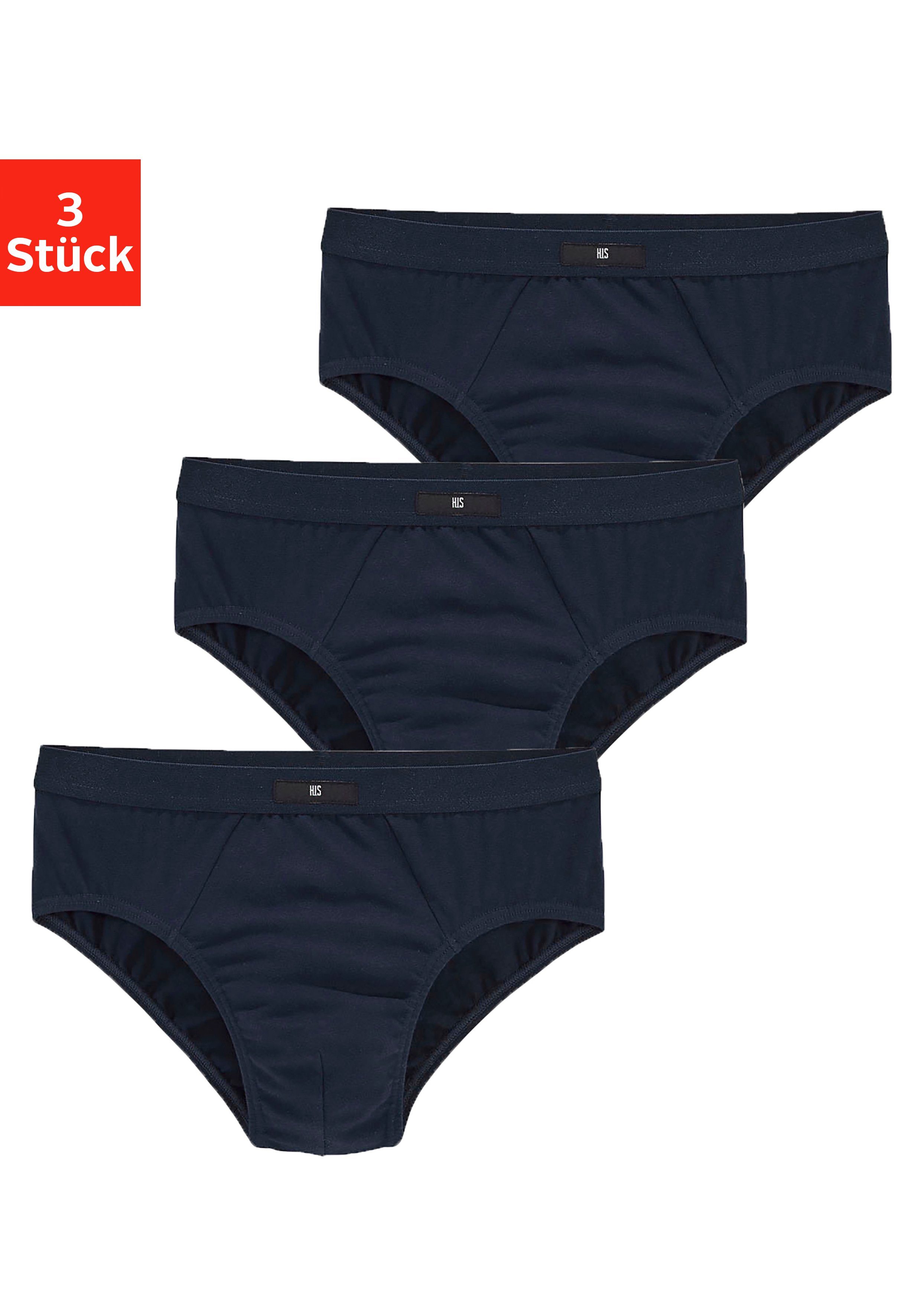 H.I.S Slip zonder zijnaad (set, 3 stuks)