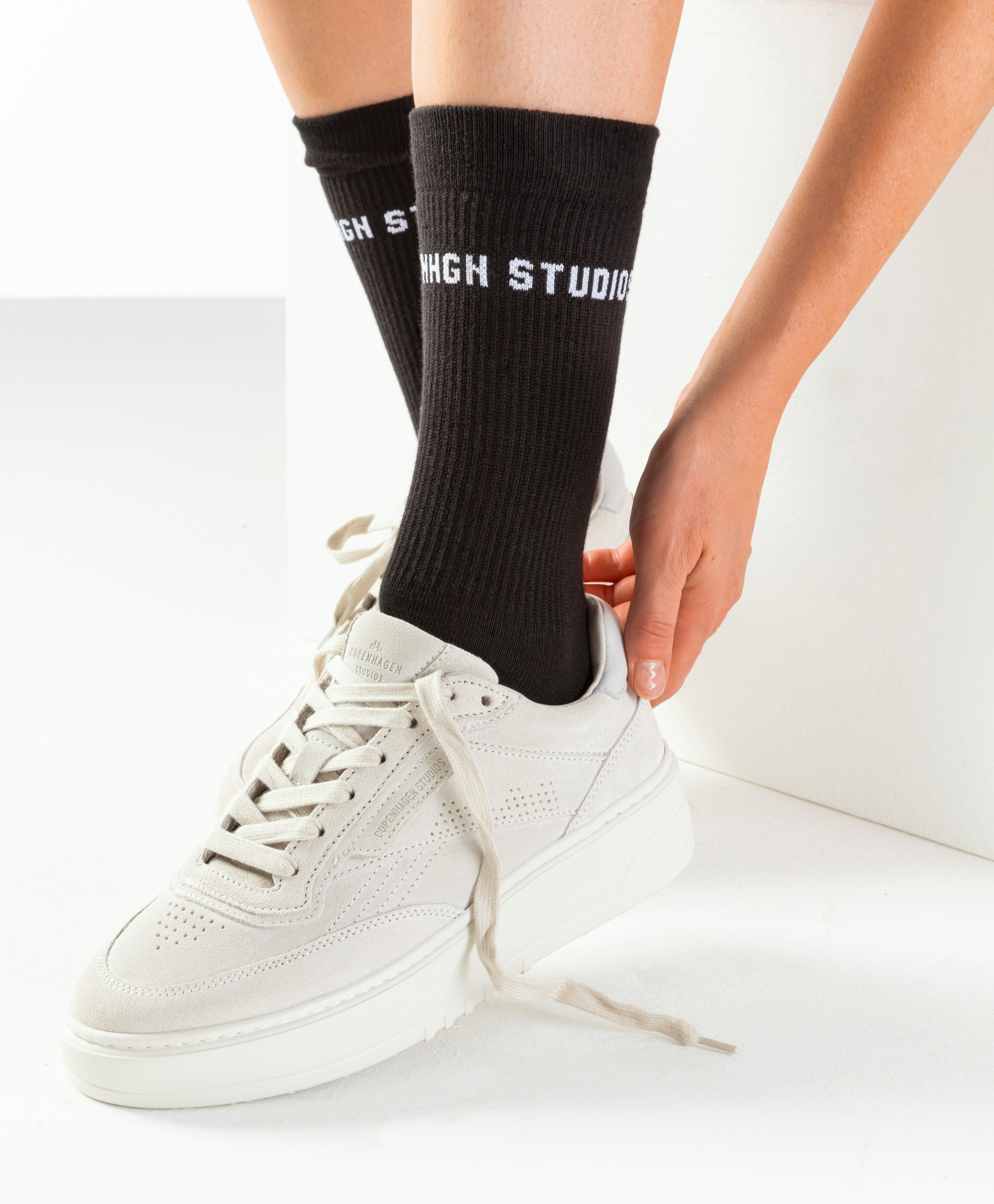 Copenhagen Studios Tennissokken zonder frotté (set, 2 paar)