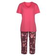 schiesser pyjama roze
