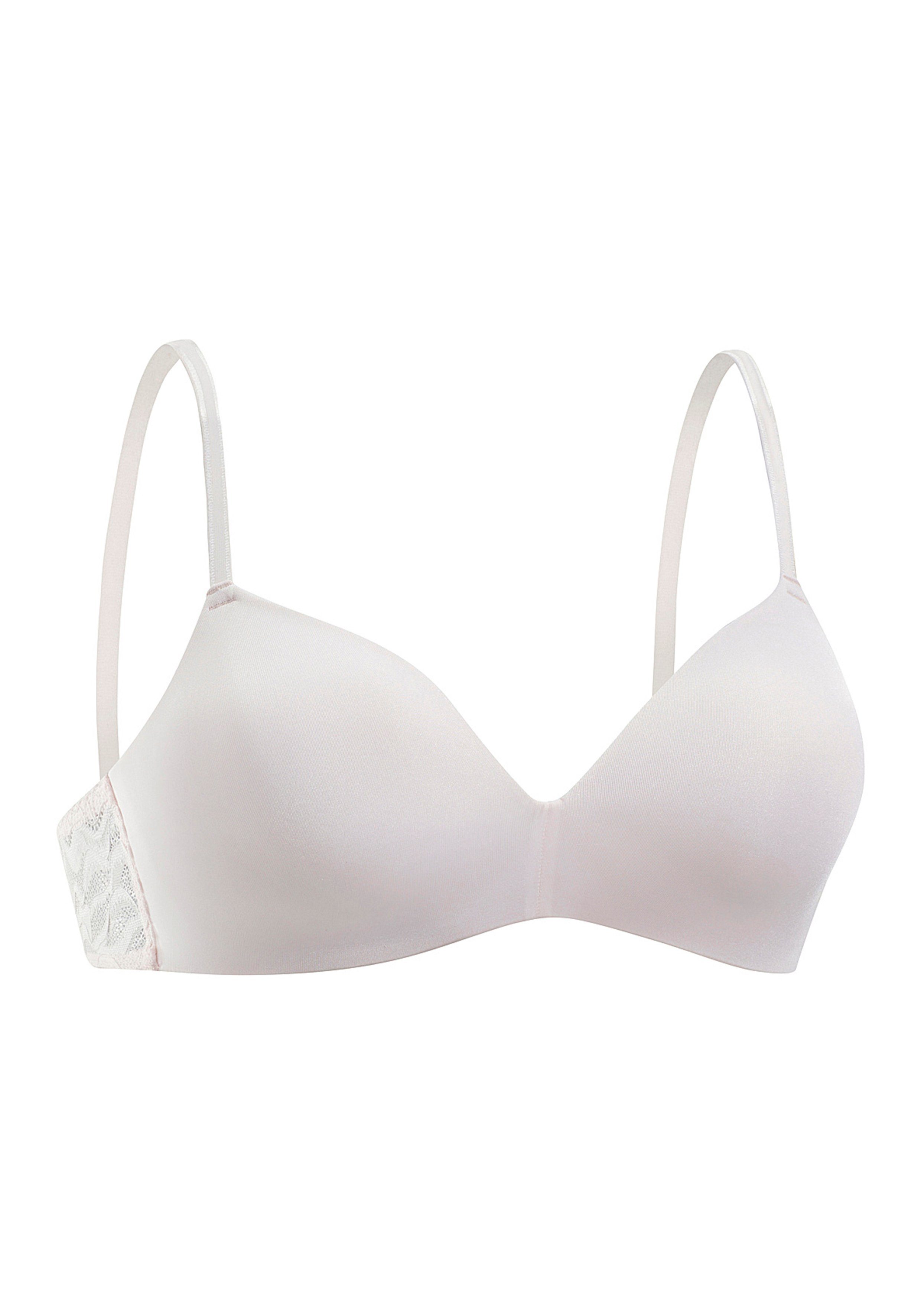 Lascana Bralette-bh zonder beugels, met naadloos voorgevormde cups