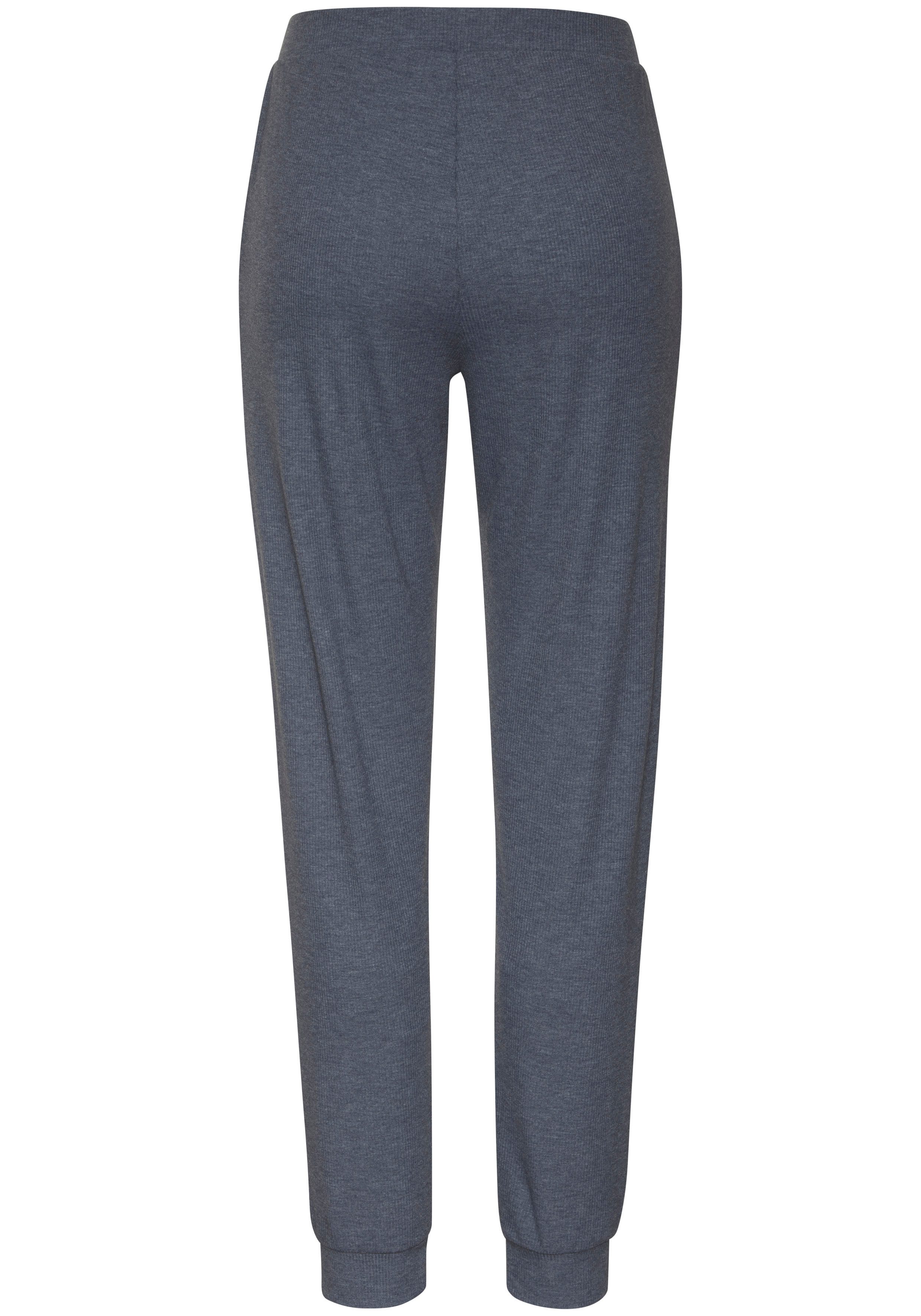 Vivance Dreams Pyjamabroek in zachte ribkwaliteit