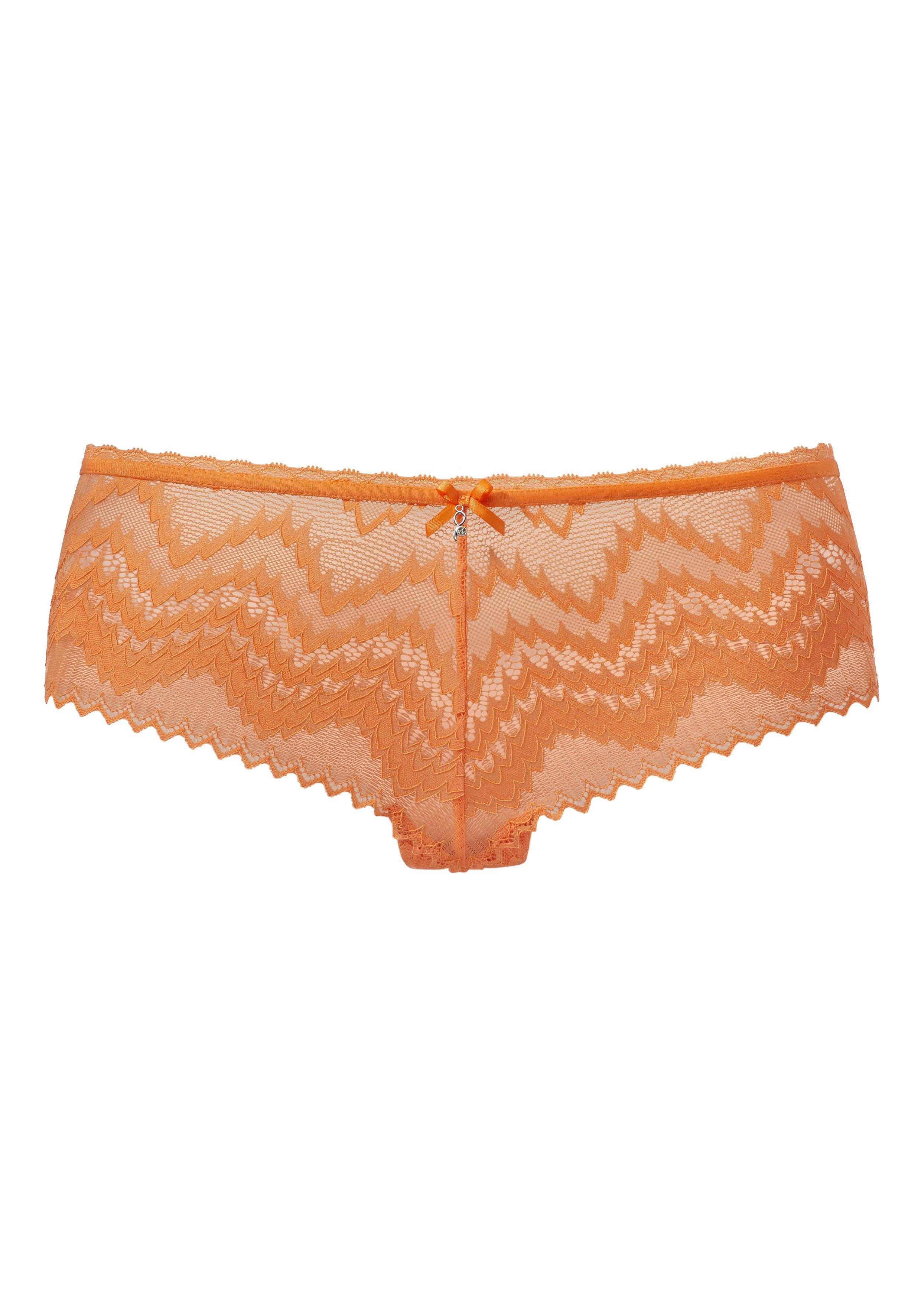 Lascana Hipster van modieuze zigzag-kant