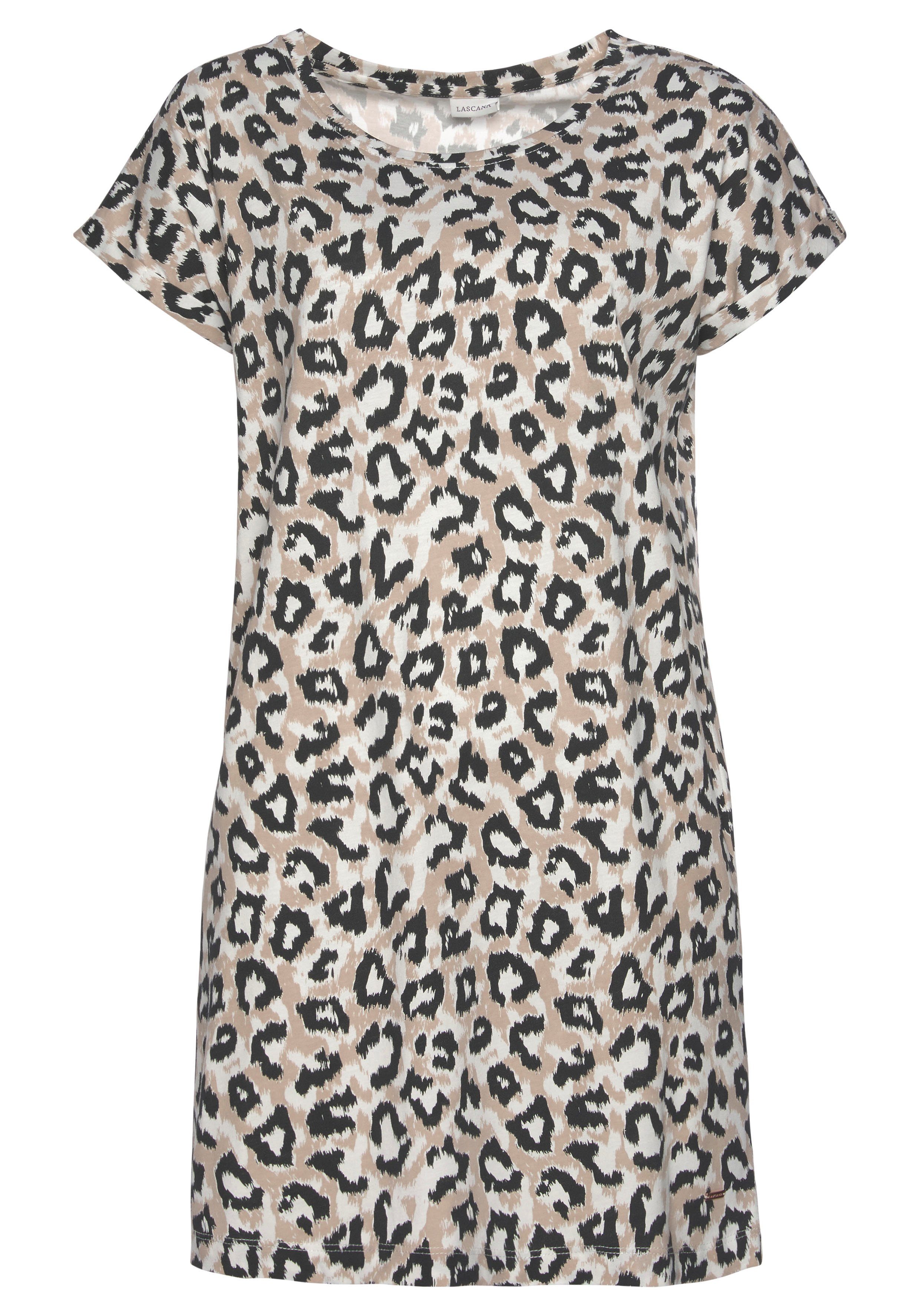 Lascana Nachthemd Met folie- of all-over print