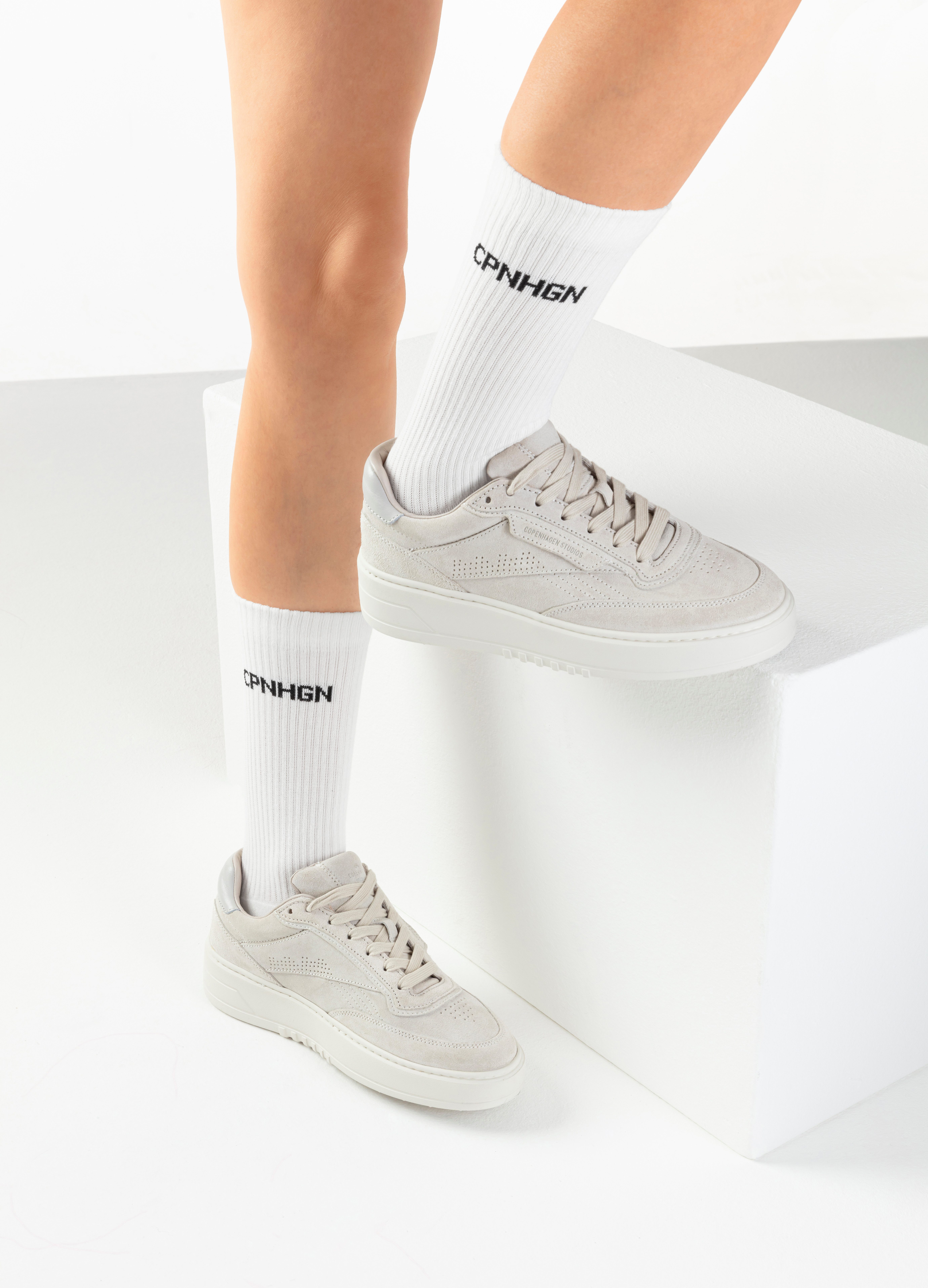 Copenhagen Studios Tennissokken met badstof, halve voet (set, 3 paar)