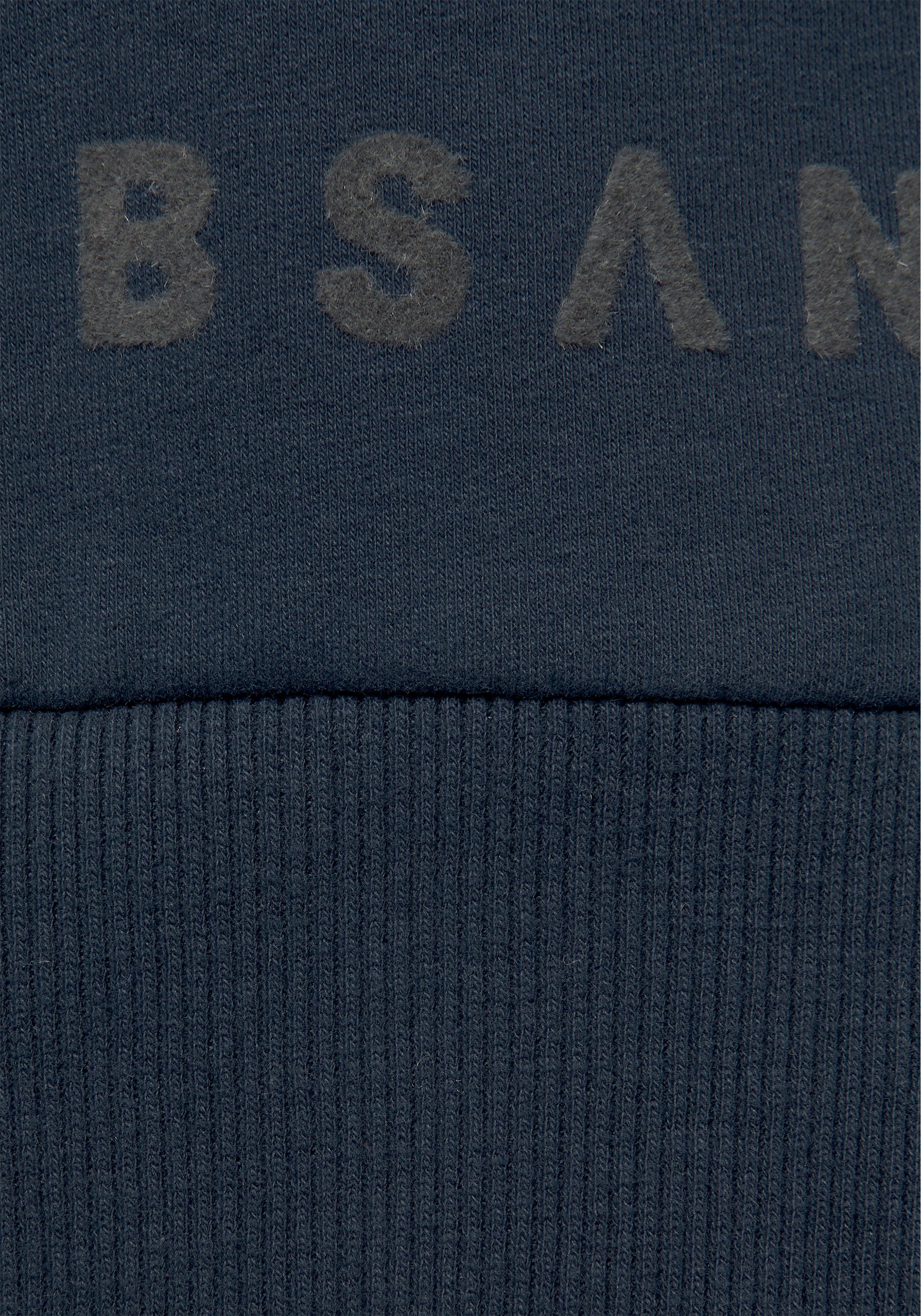 Elbsand Hoodie Svana met logoprint, comfortabele hoodie, zijslitsen