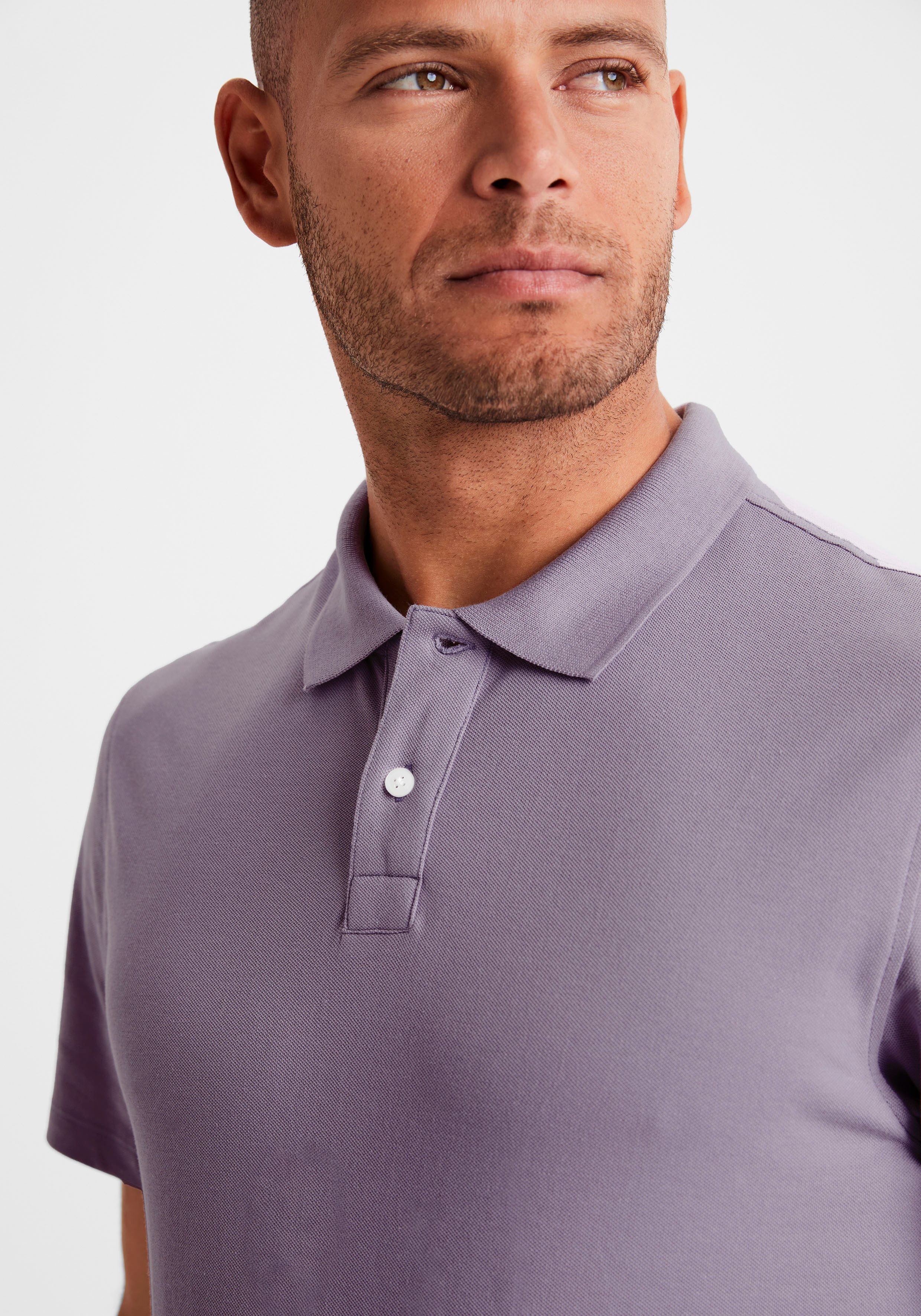 Beachtime Poloshirt Korte mouw, shirt met polokraag, katoen piqué