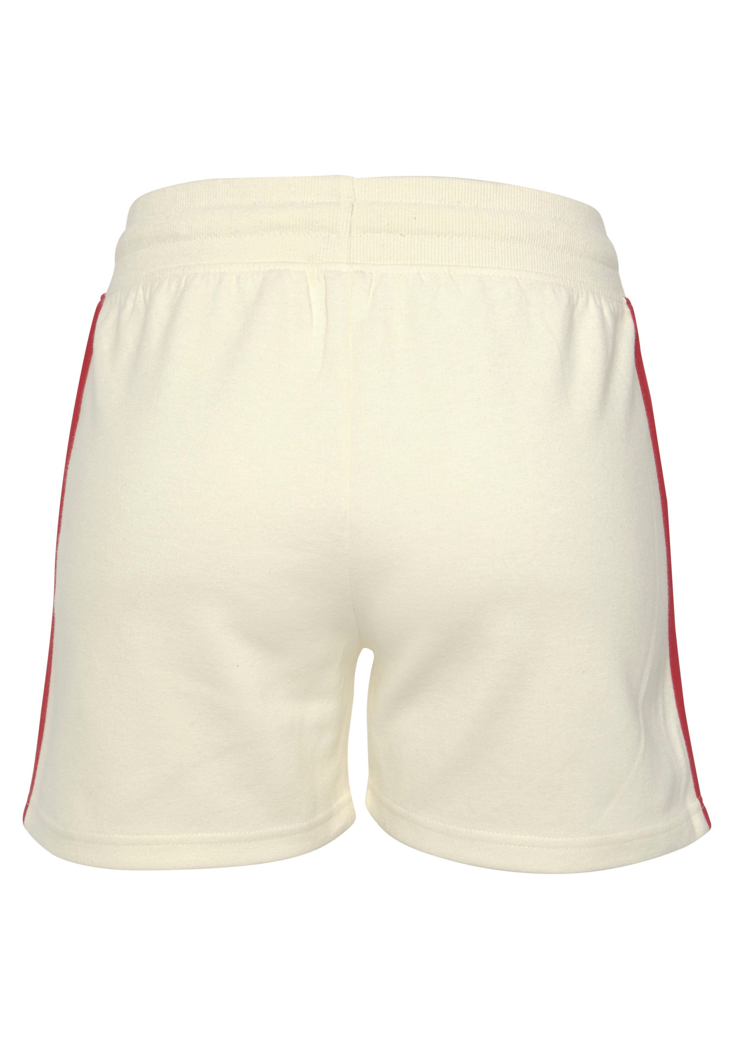 Vivance Sweatshort Korte broek met contrasterende accenten, loungewear (1-delig)