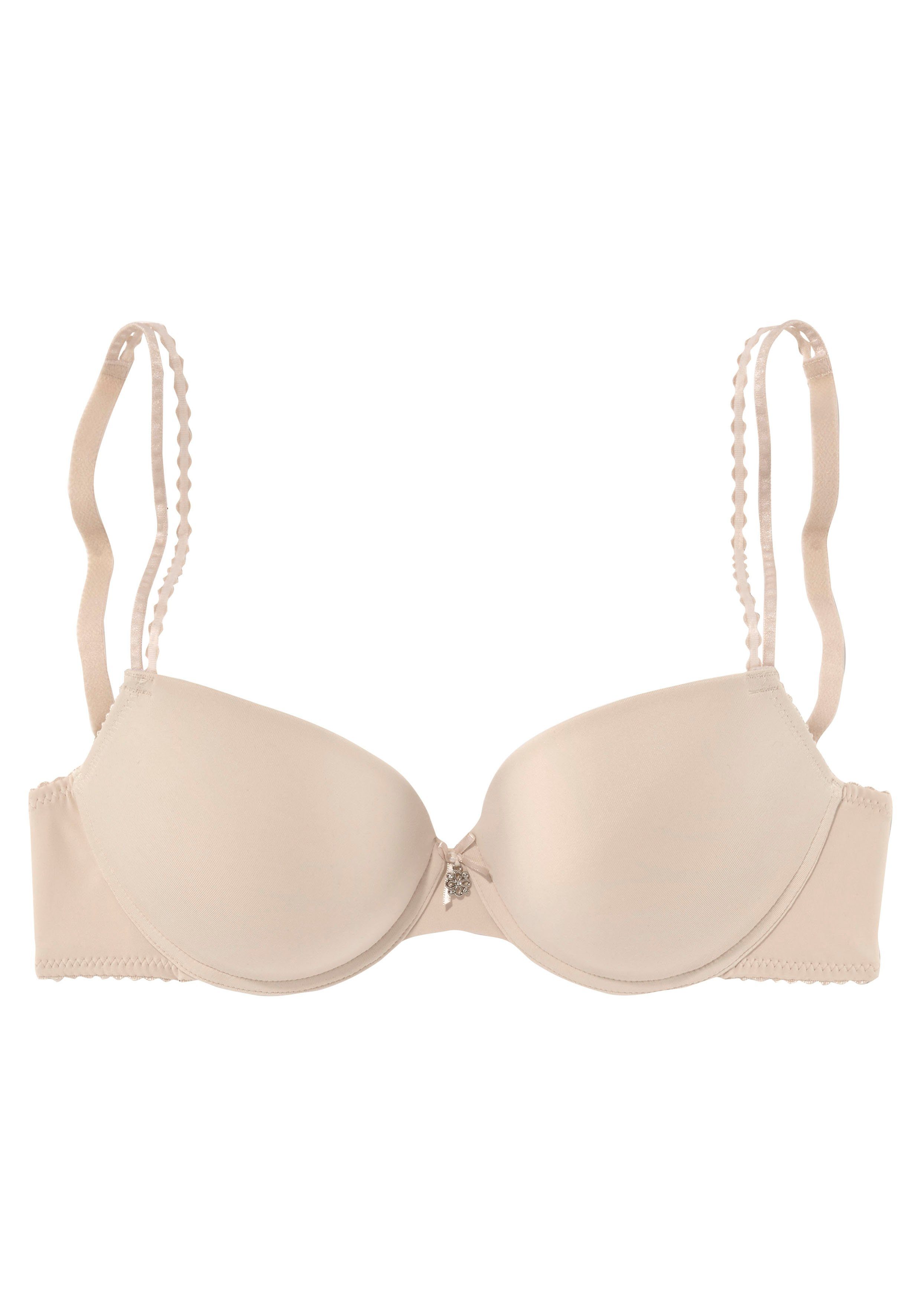 Lascana Push-up-bh met beugel en met spaghettibandjes, dessous