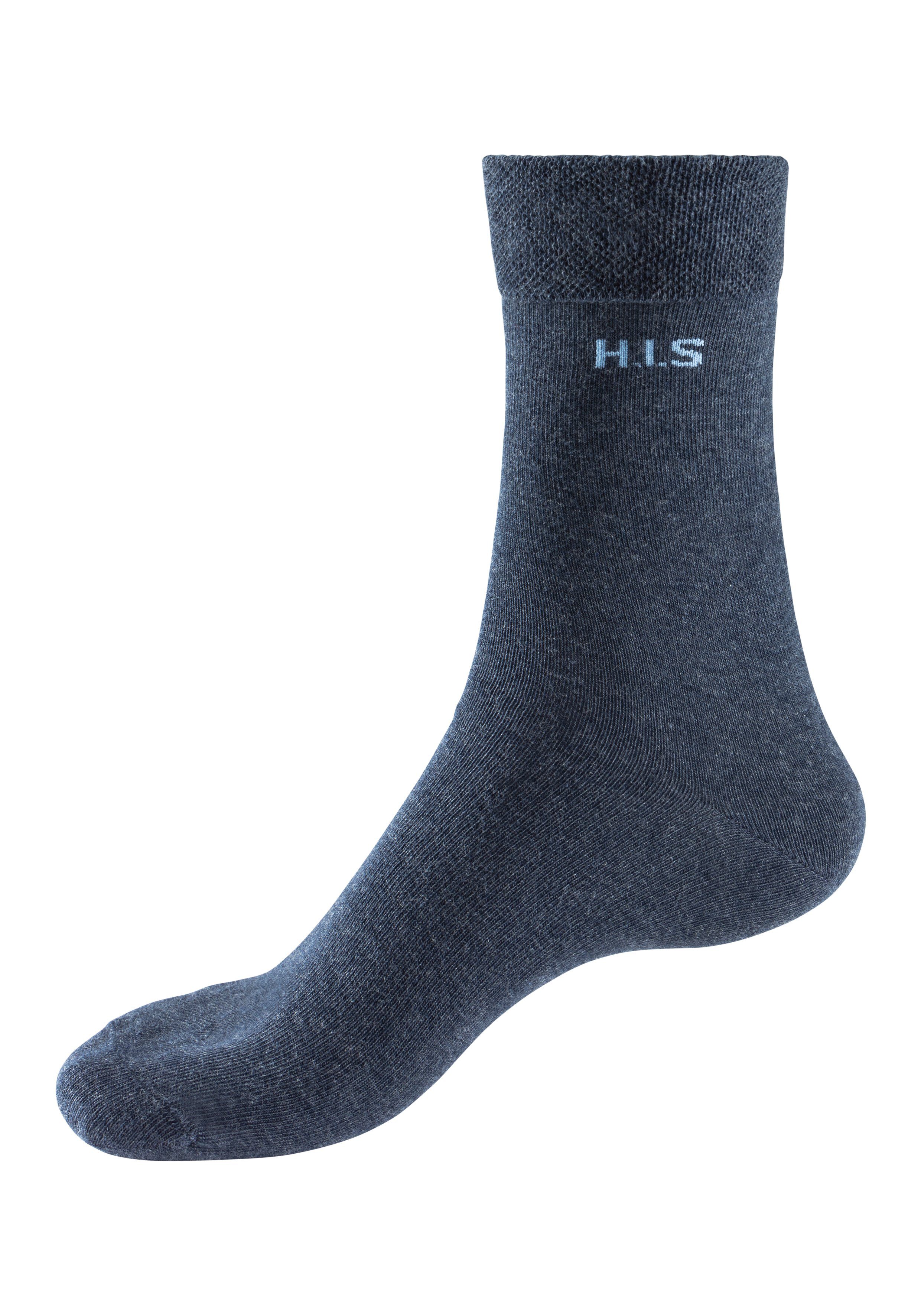 H.I.S Sokken met knelvrije boord (set, 4 paar)