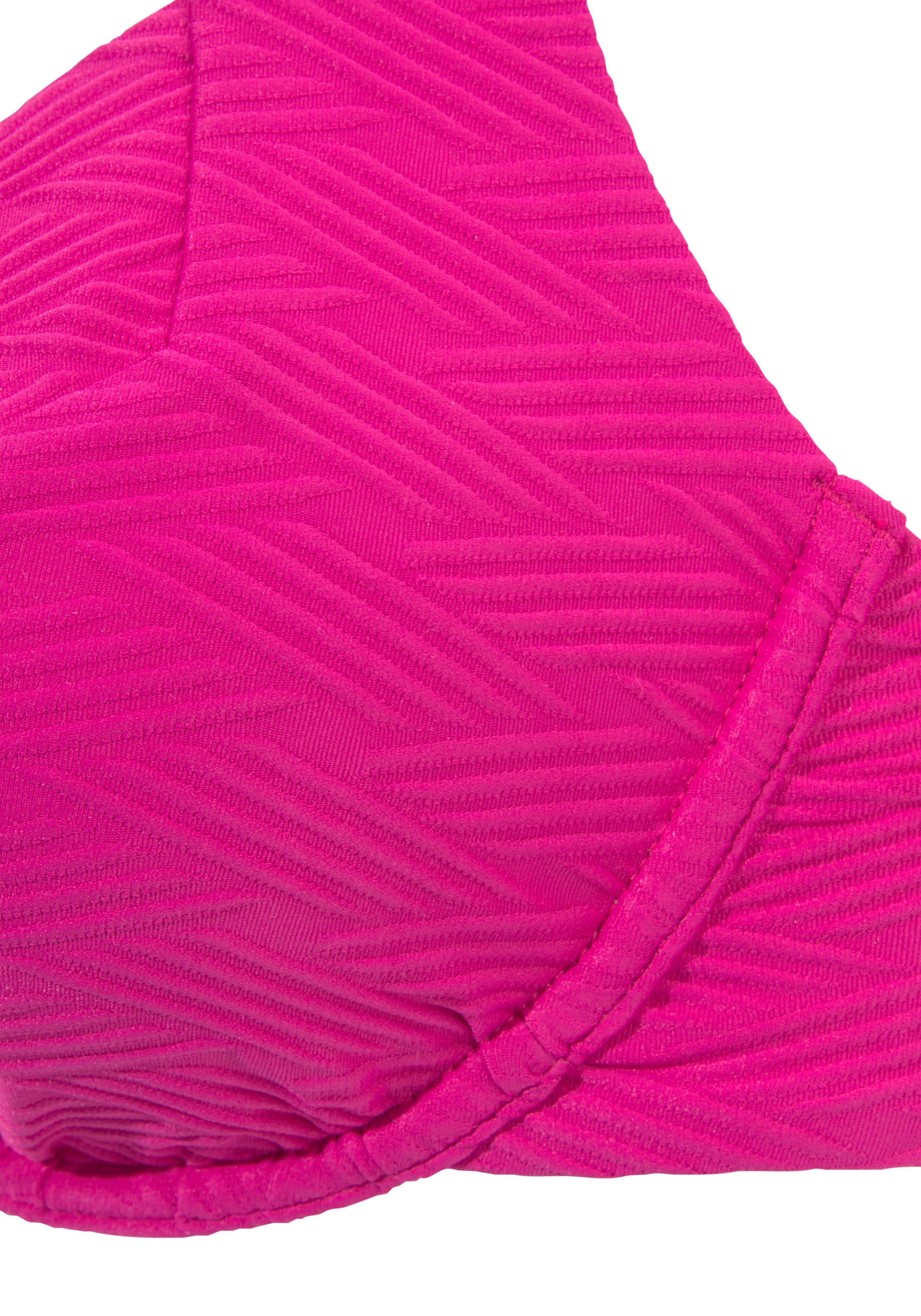Sunseeker Bikinitop met beugels Loretta met structuurpatroon