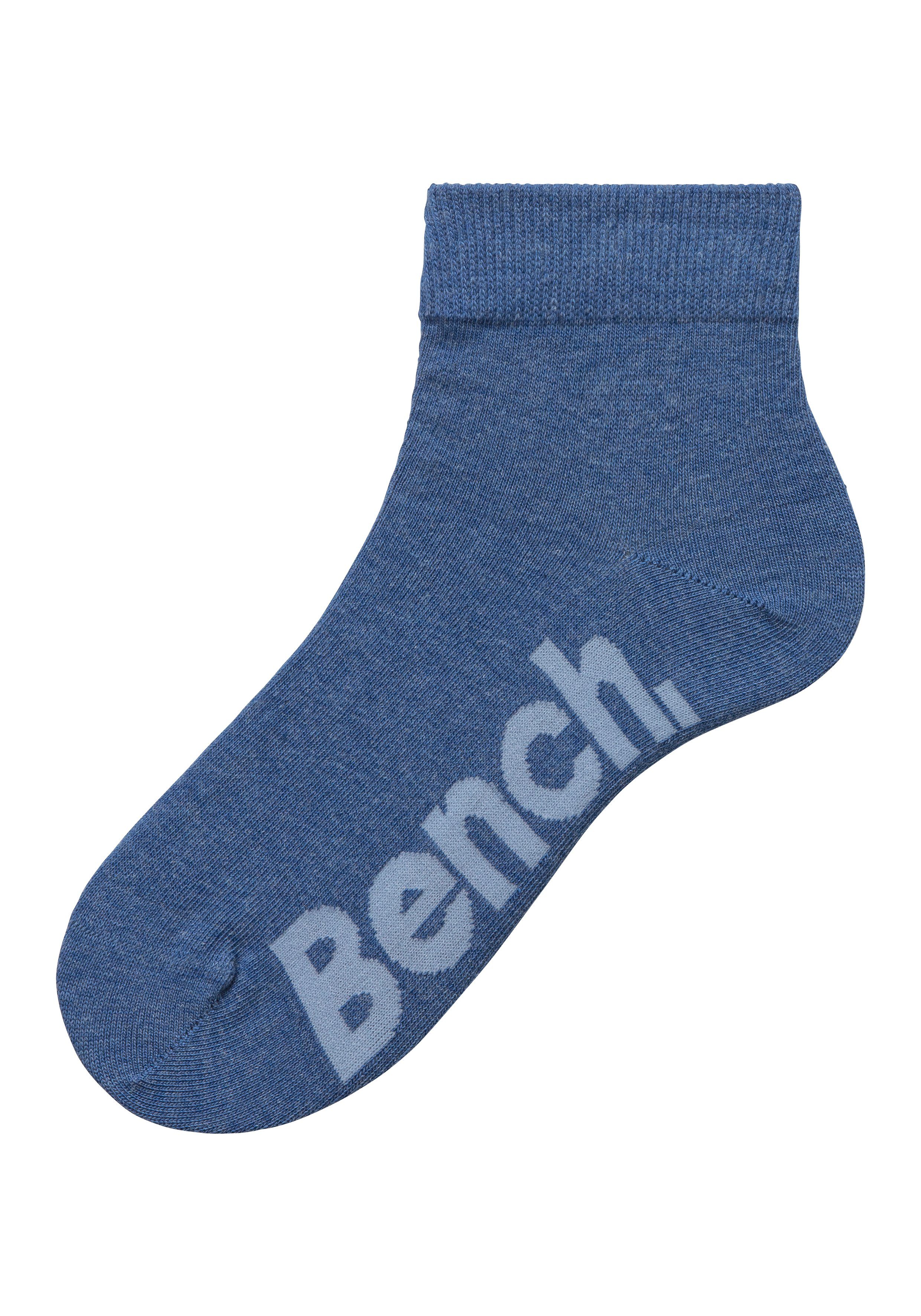 Bench. Korte sokken in aansprekend etui met ritssluiting (etui, 7 paar)