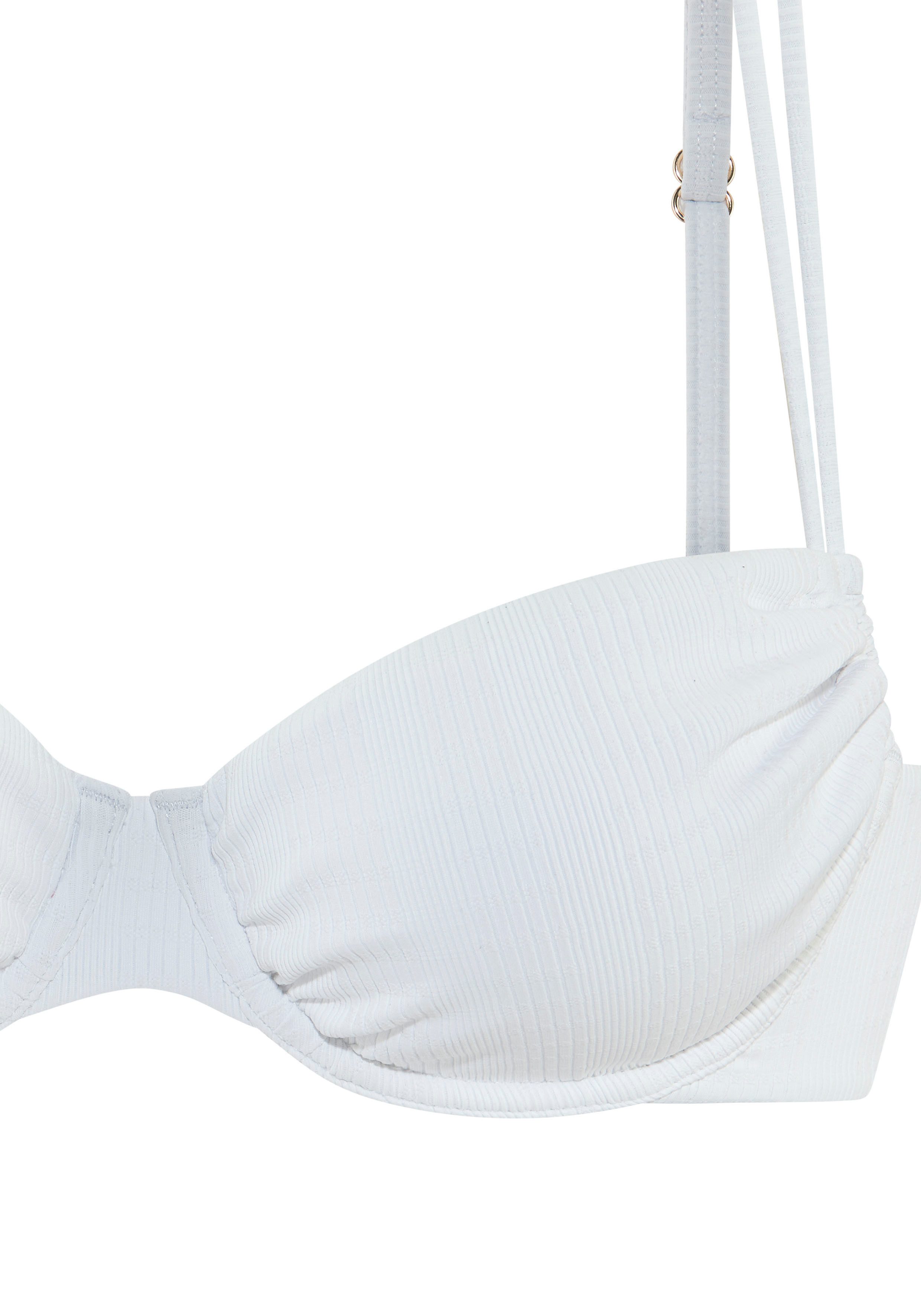 Copenhagen Studios Beugelbandeau bikinitop Nela met dubbele bandjes