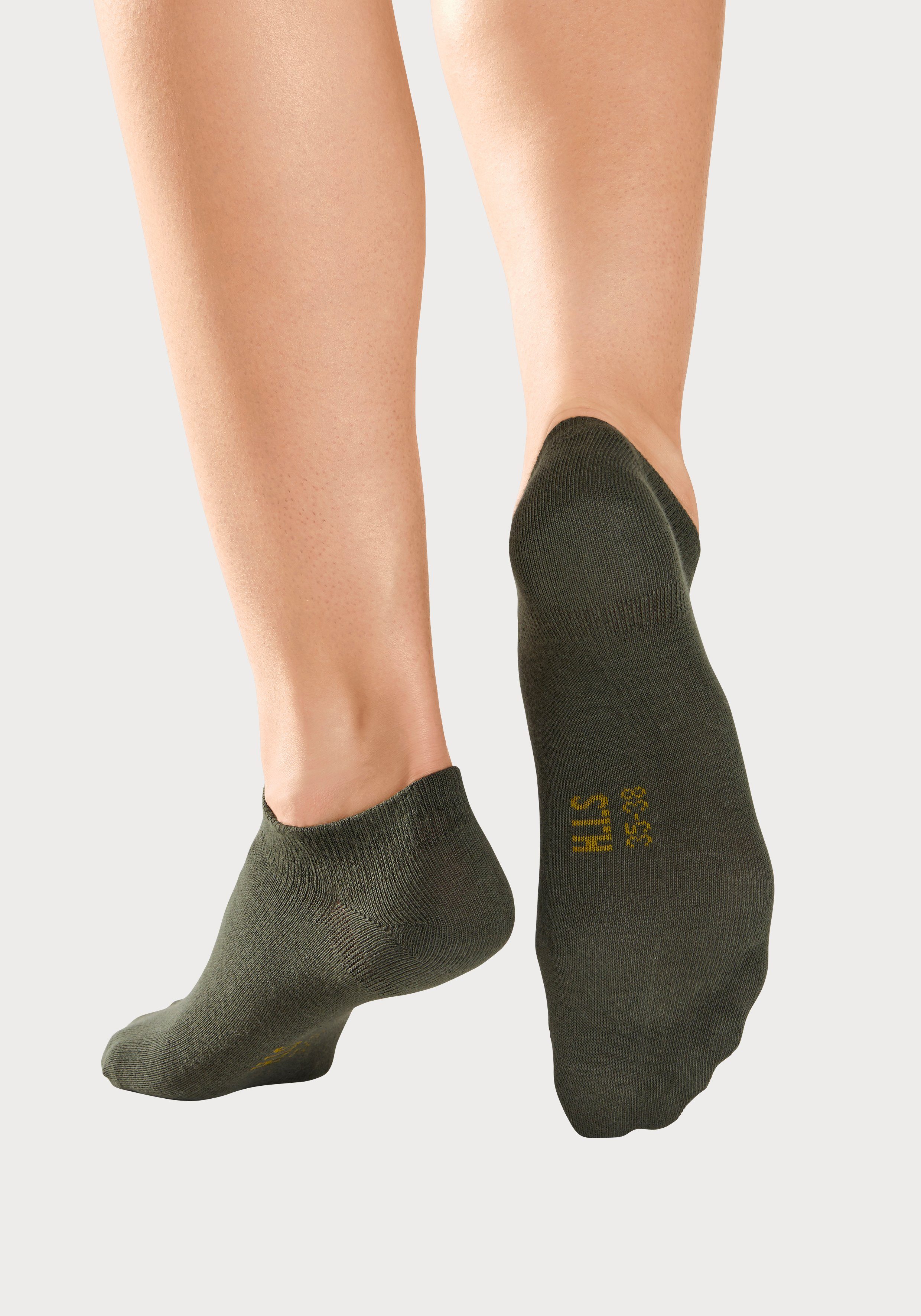 H.I.S Sneakersokken met bijzonder korte schacht (set, 6 paar)
