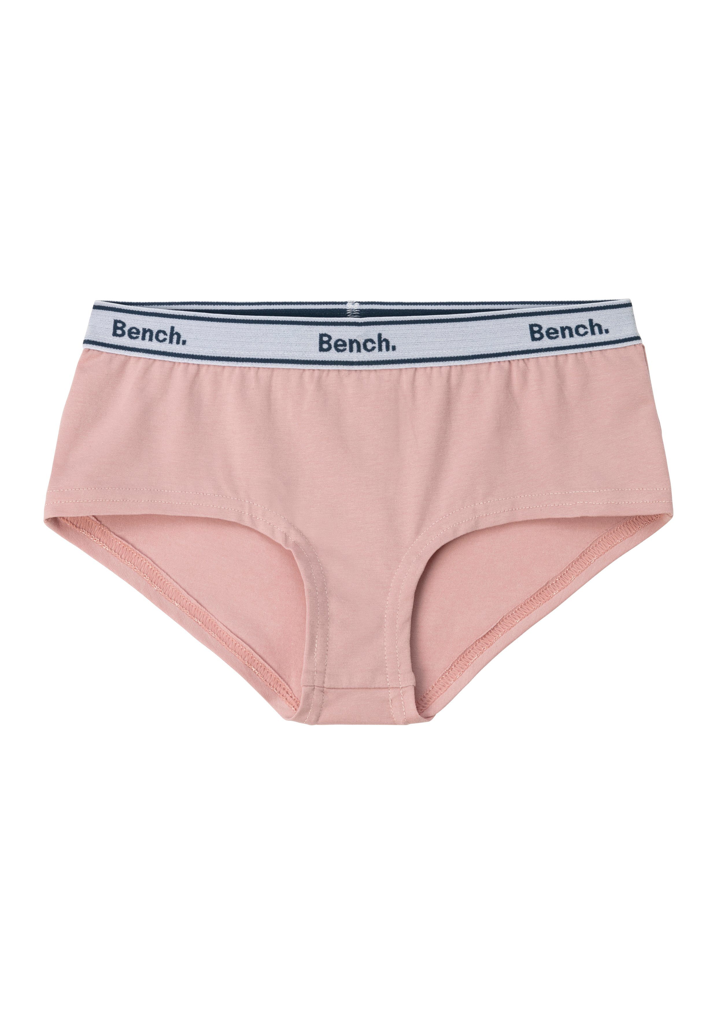 Bench. Hipster weefband met logo (set, 3 stuks) ondergoed maat 122/128 roze