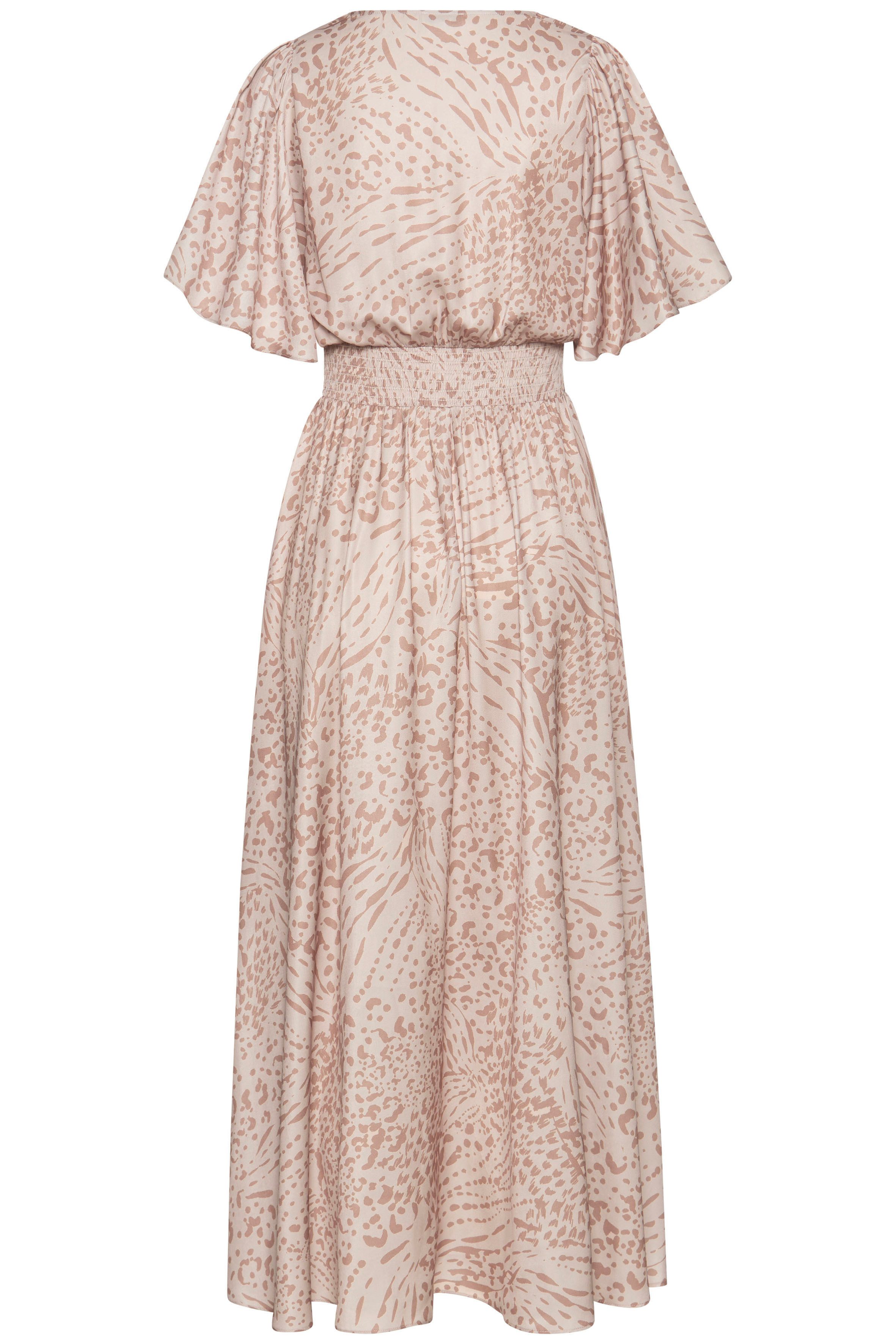 Lascana Maxi-jurk met dierenprint, luchtige zomerjurk met slits