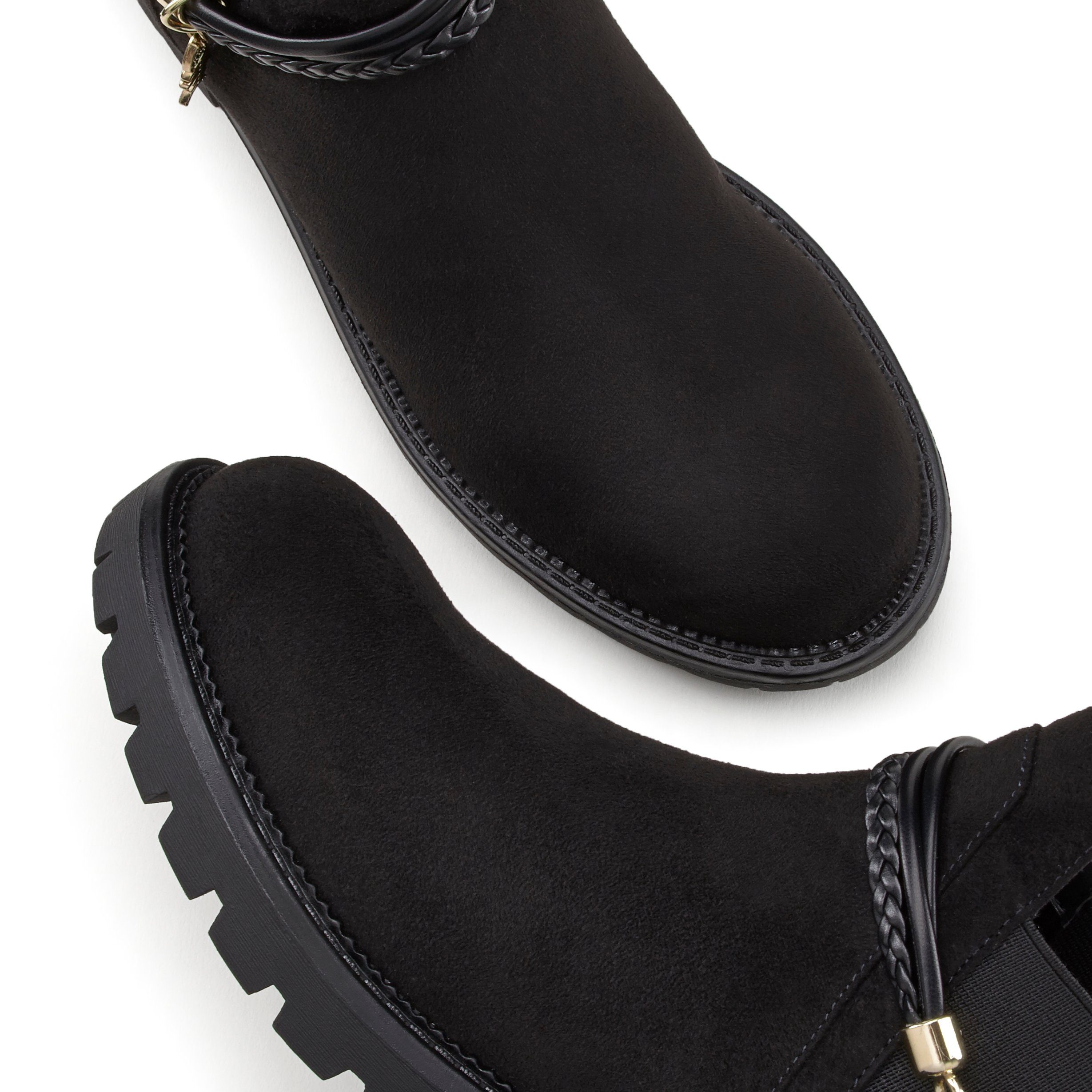 Lascana Chelsea-boots met afneembaar band en chunky zool, enkellaarsjes