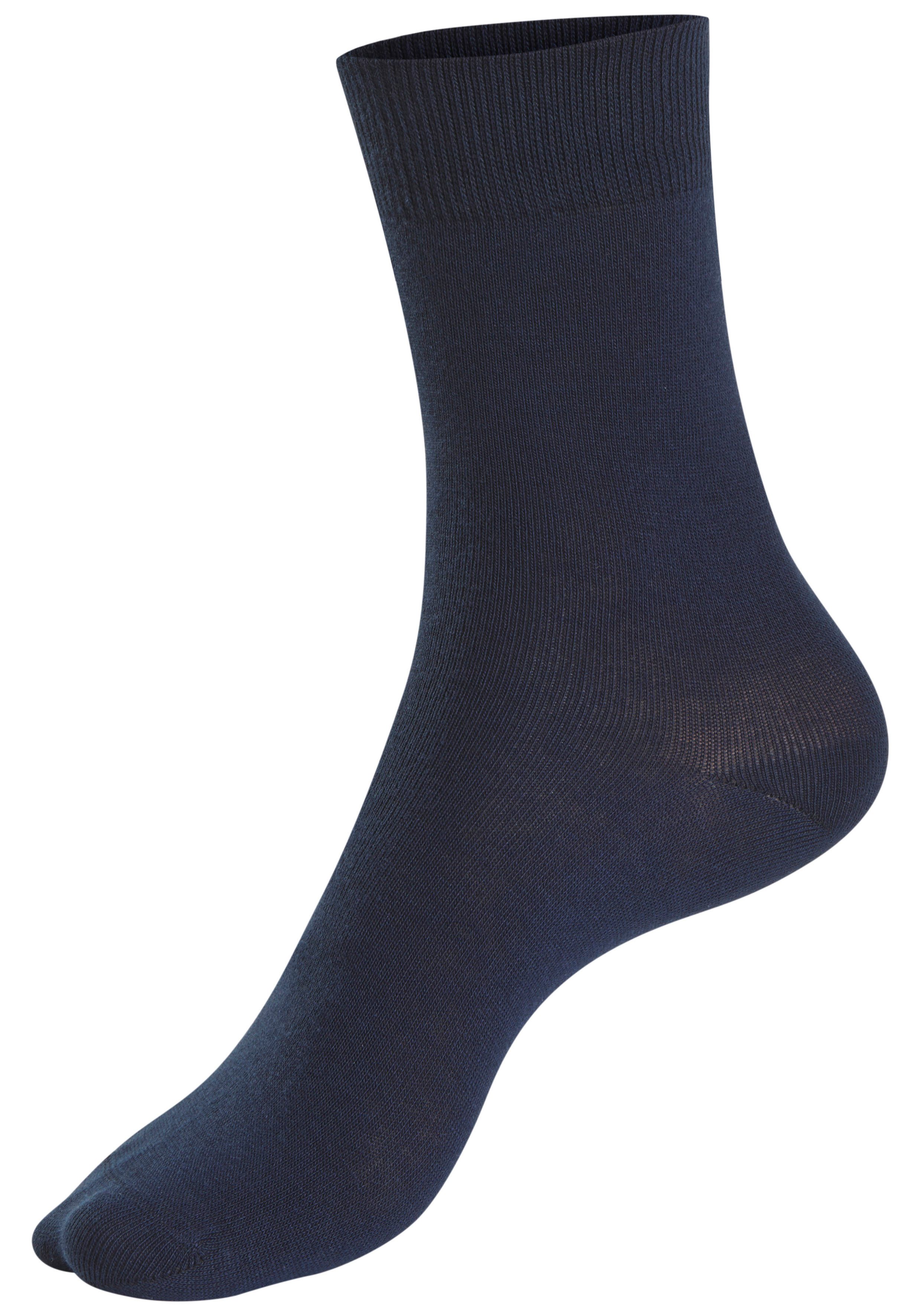 H.I.S Basic sokken twee lengtes in combipack (set, 20 paar)