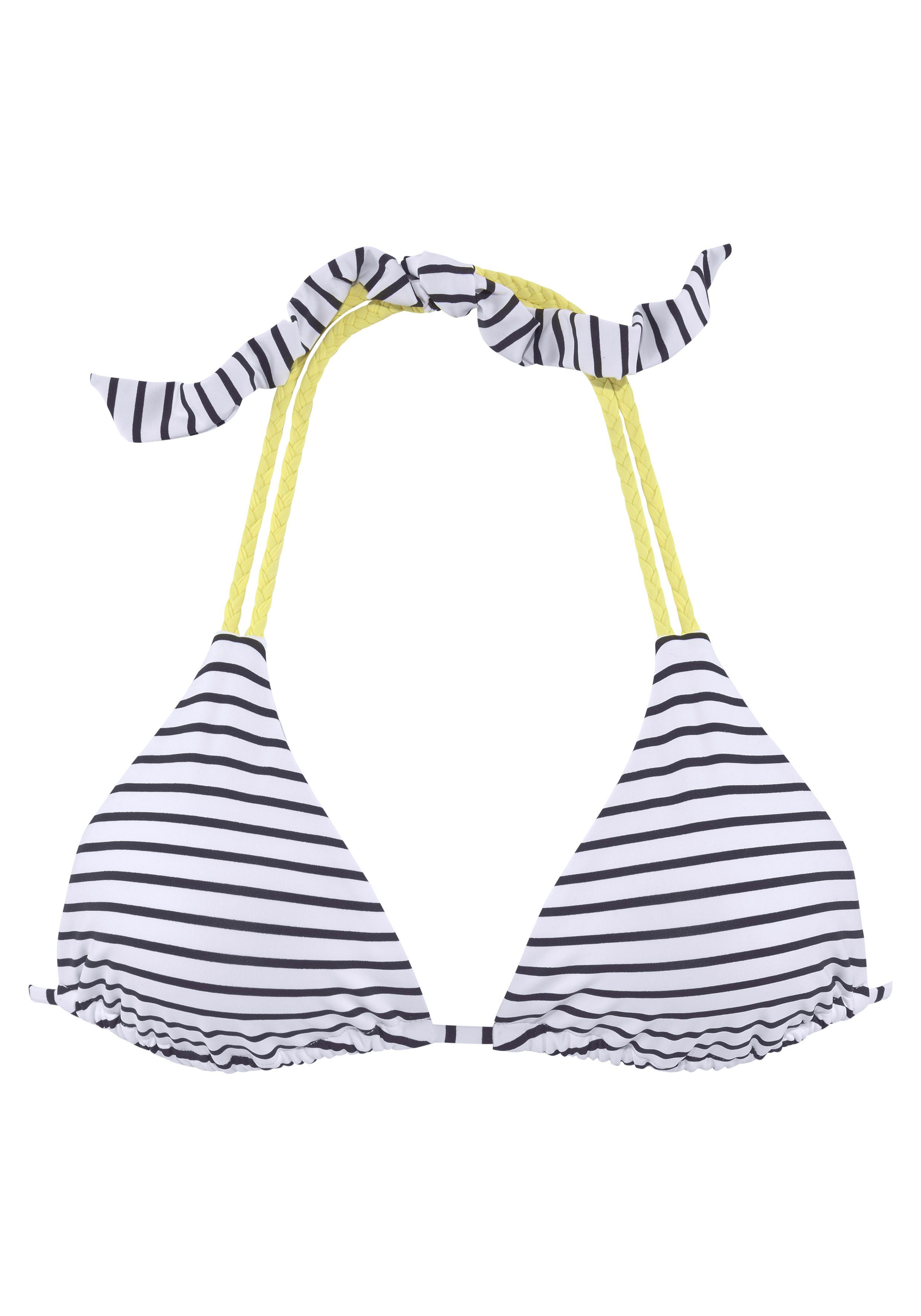Venice Beach Triangel-bikinitop CAMIE met gevlochten details