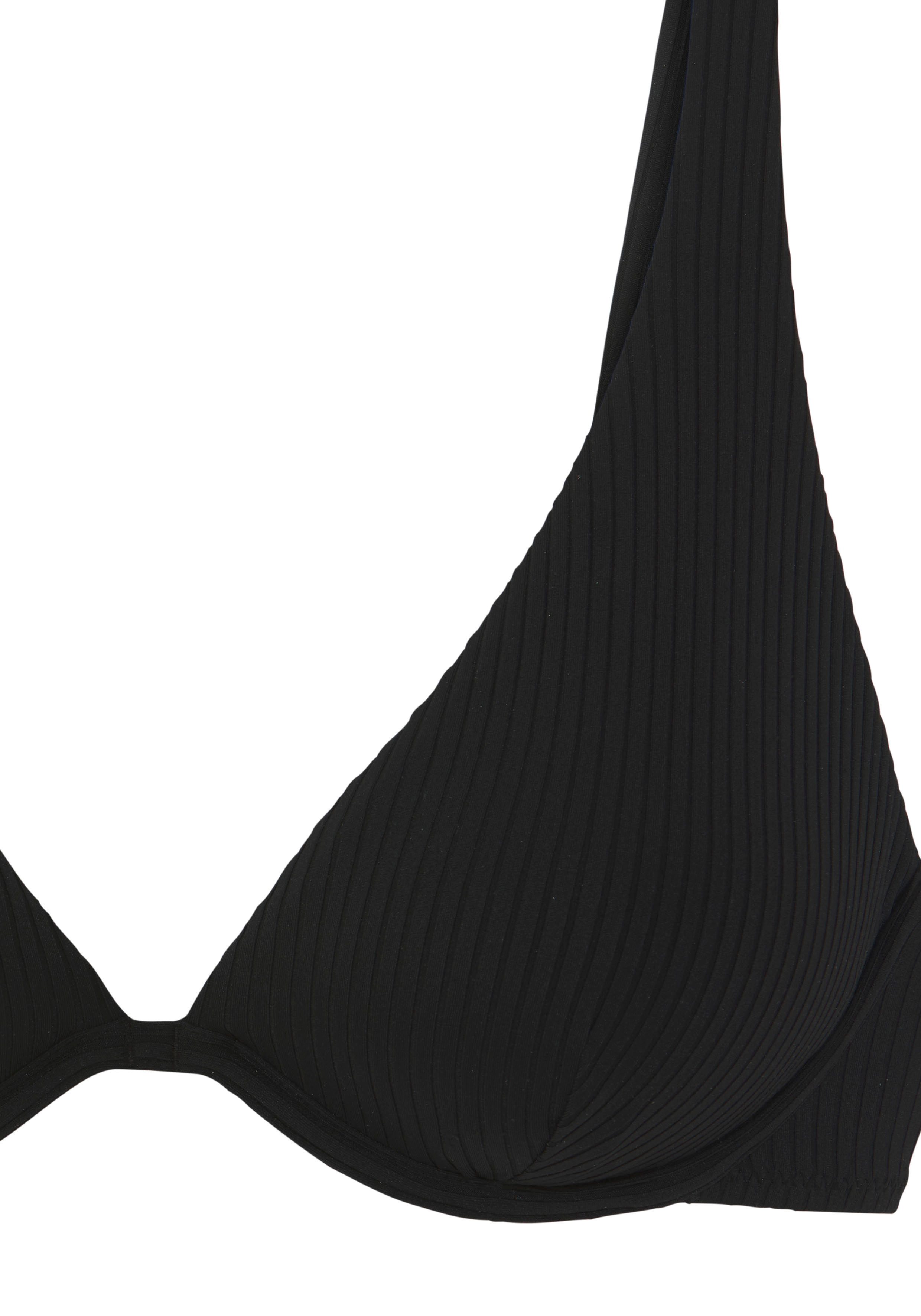 Elbsand Beugelbikini van trendy ribstof