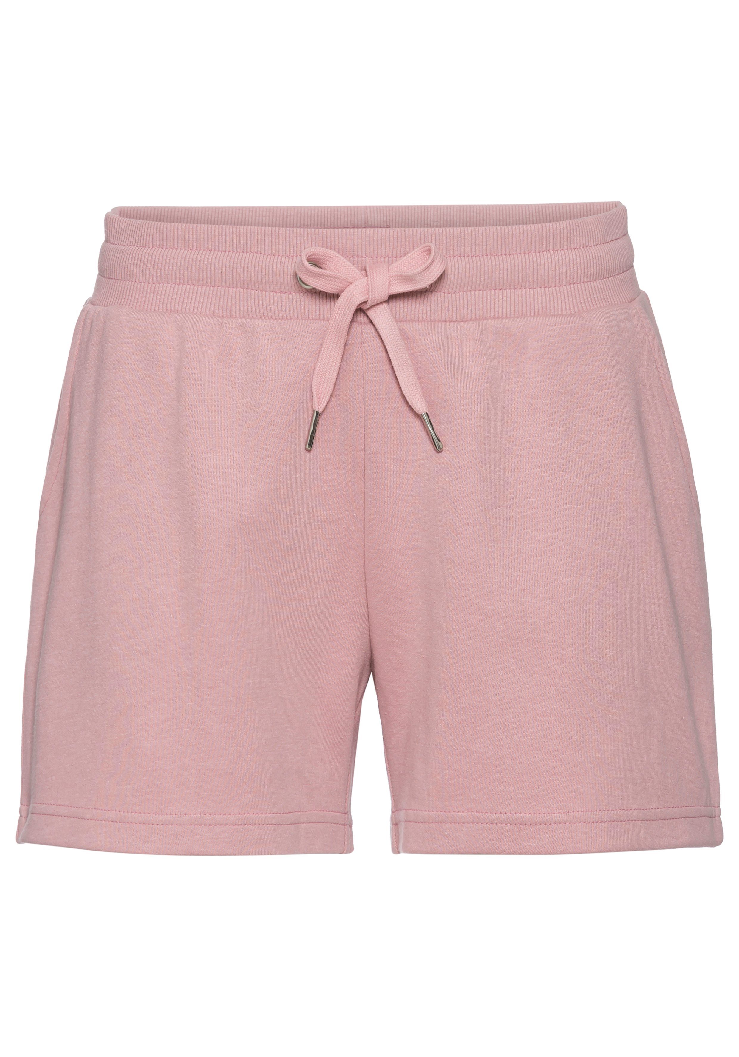 Vivance Sweatshort comfortabele korte loungebroek met zijzakken (1-delig)