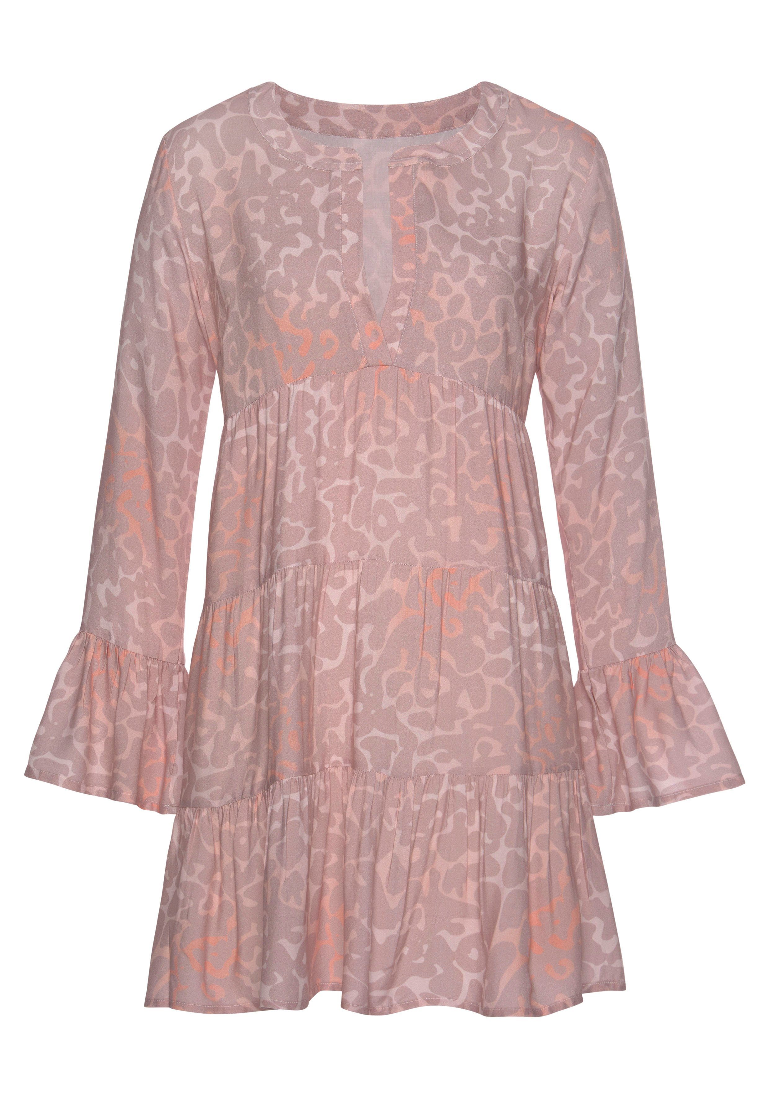 Buffalo Lange blouse met luipaardprint