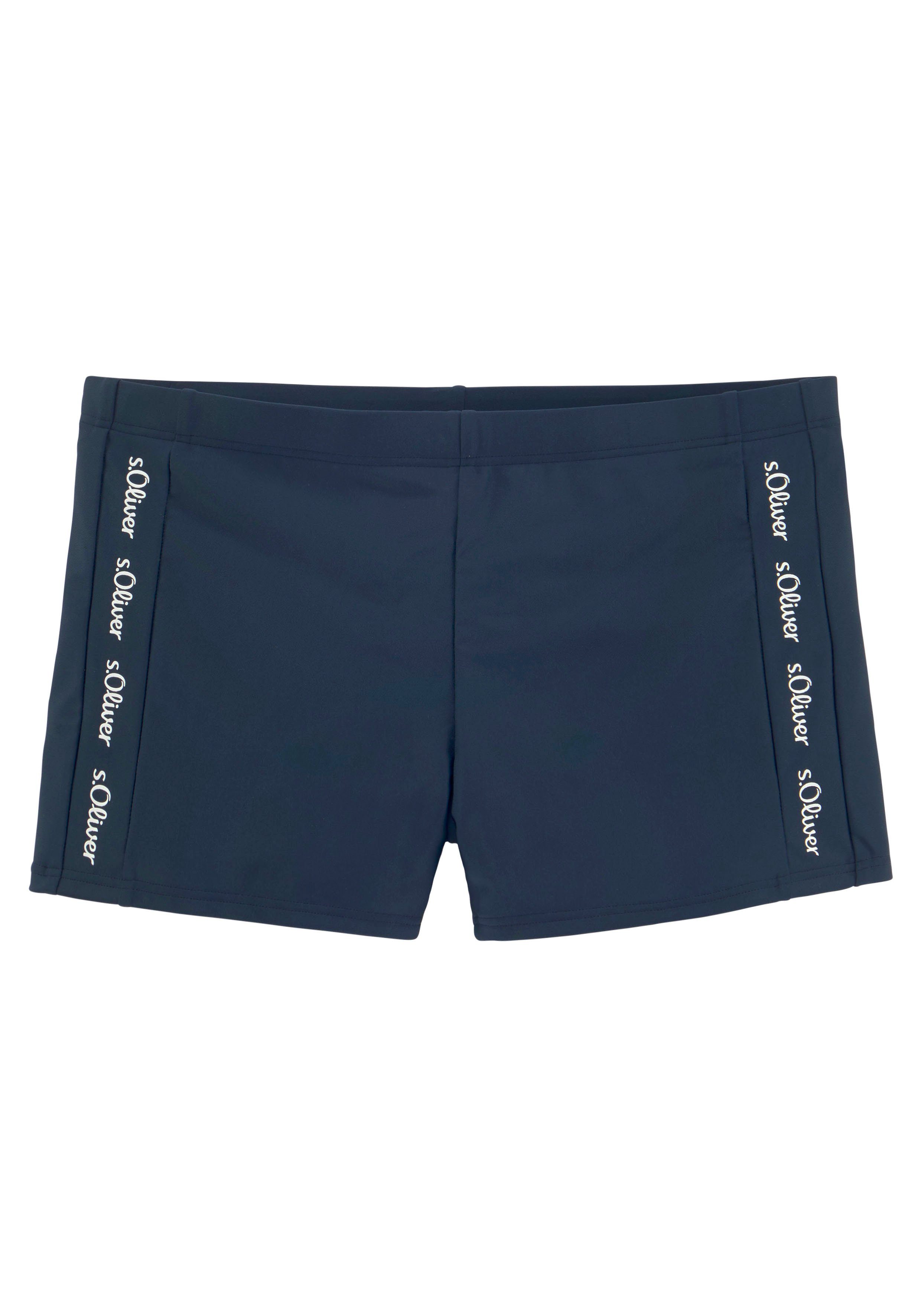 s.Oliver RED LABEL Beachwear Zwemboxer met merkopschriften heren maat 7