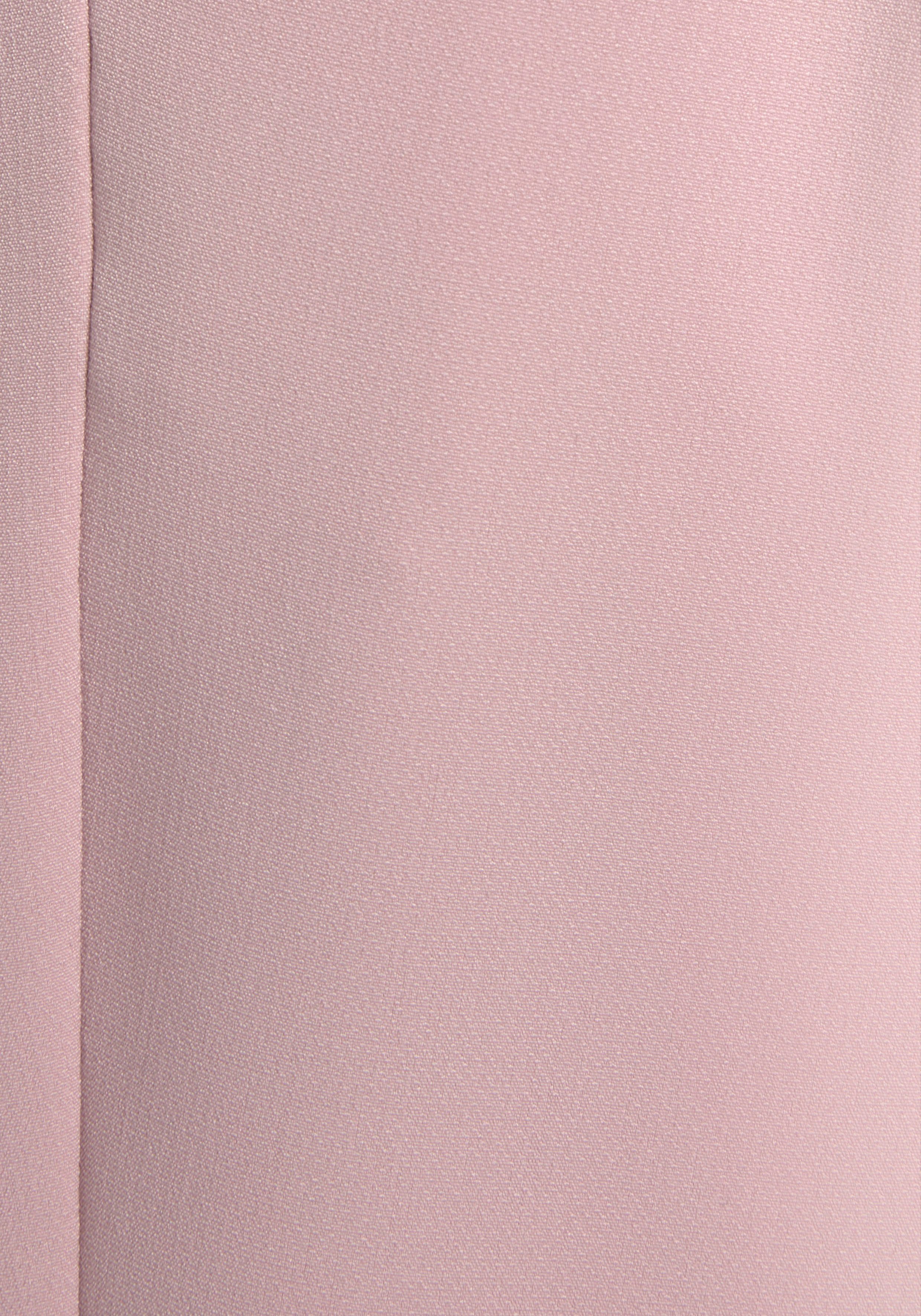 Lascana Persplooibroek in 7/8-lengte, elegante pantalon met zakken, smalle stofbroek