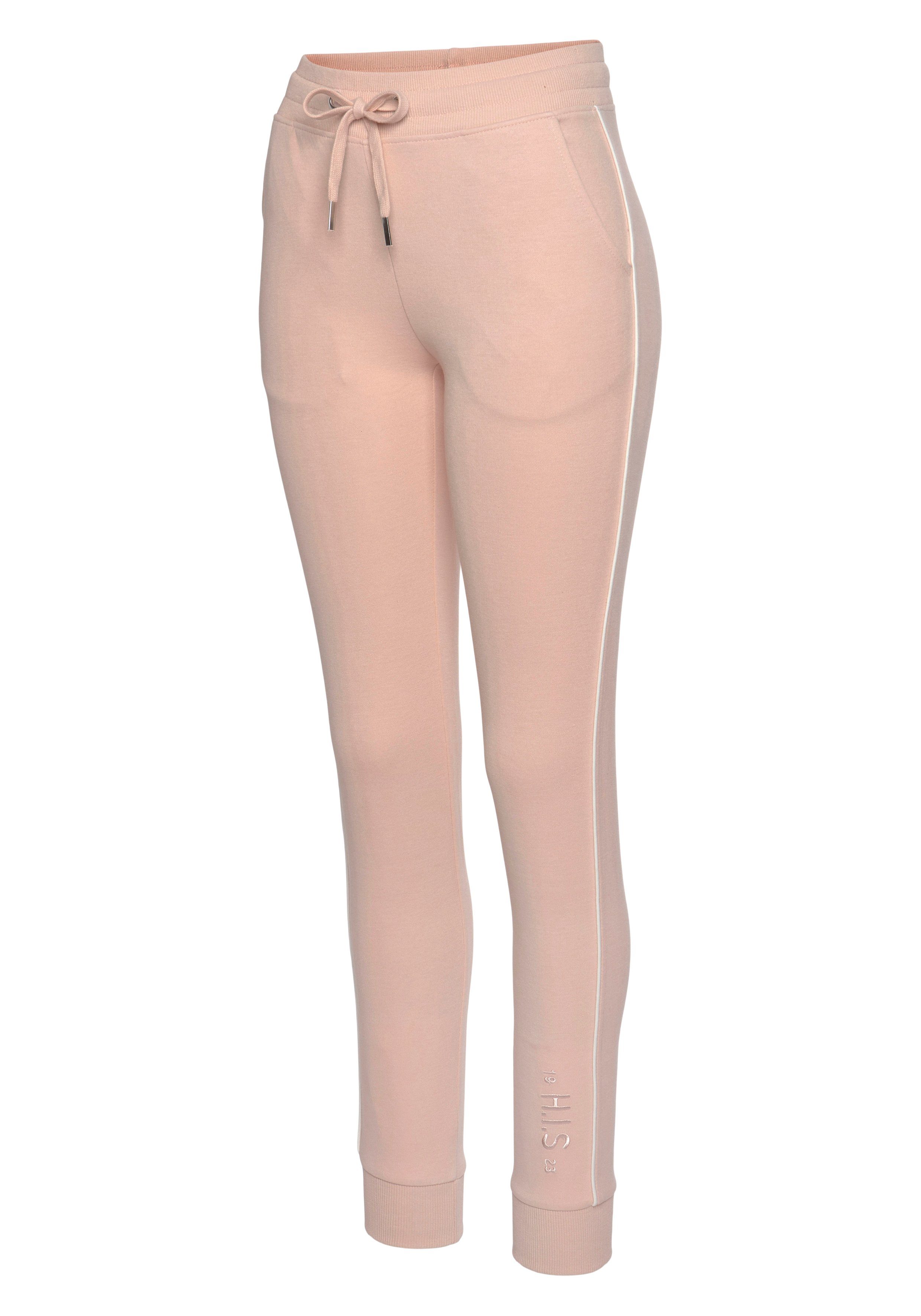 H.I.S Sweatbroek met zijpiping en zakken, loungepak