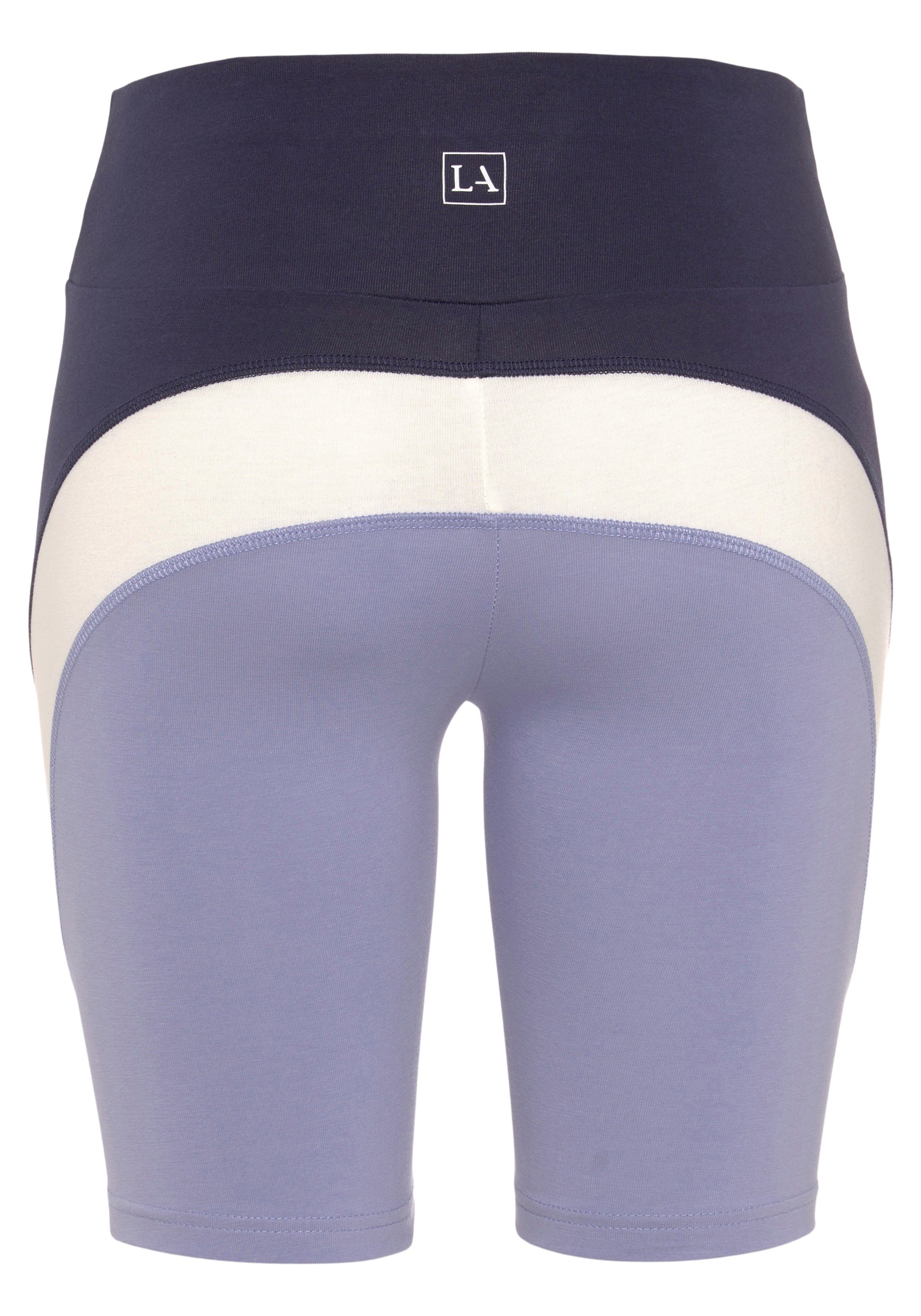 active by Lascana Fietsbroekje -Sportbroek Sportbroek met brede V-tailleband