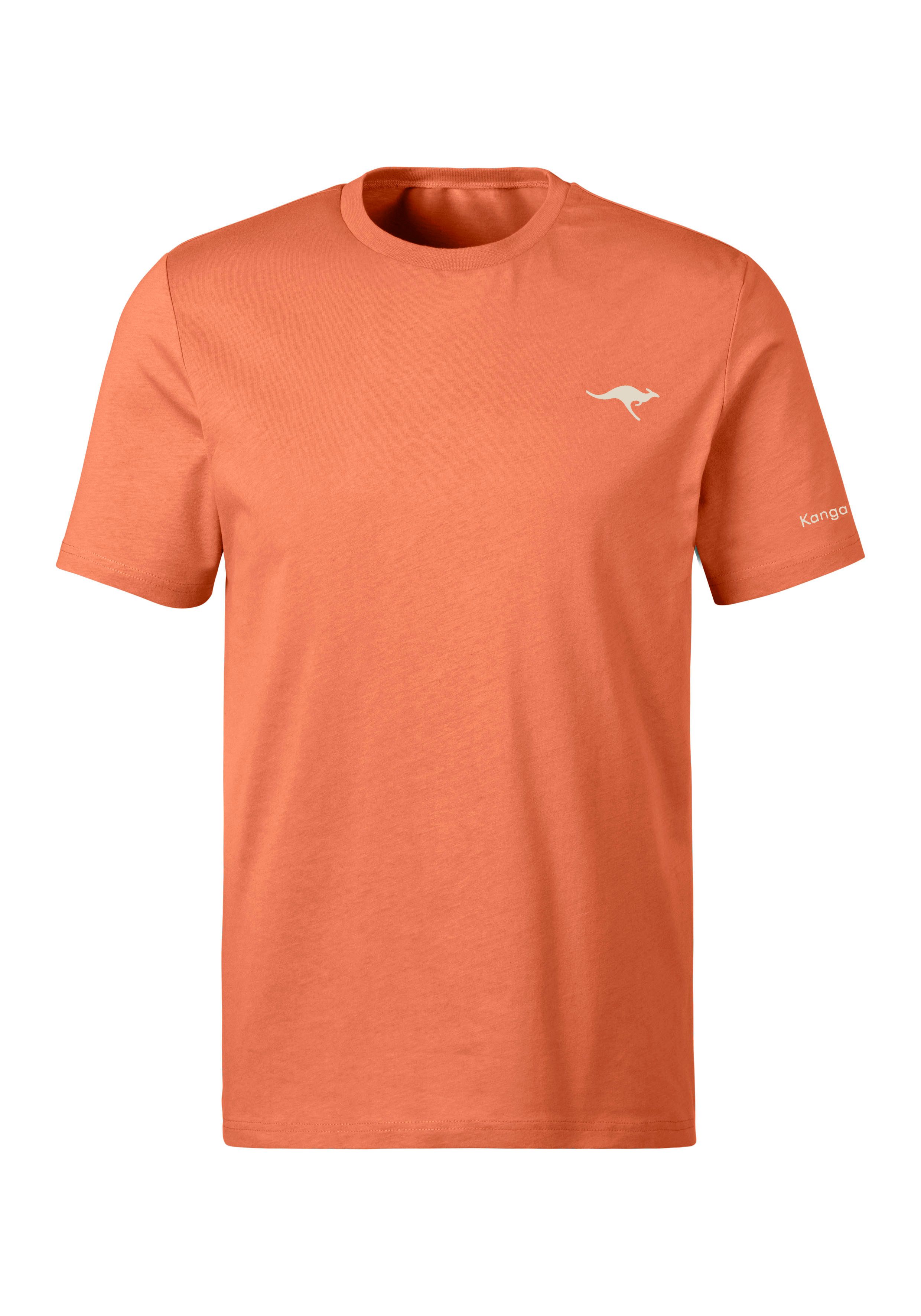 KangaROOS T-shirt met kangaroos-print op borsthoogte (Set van 2)
