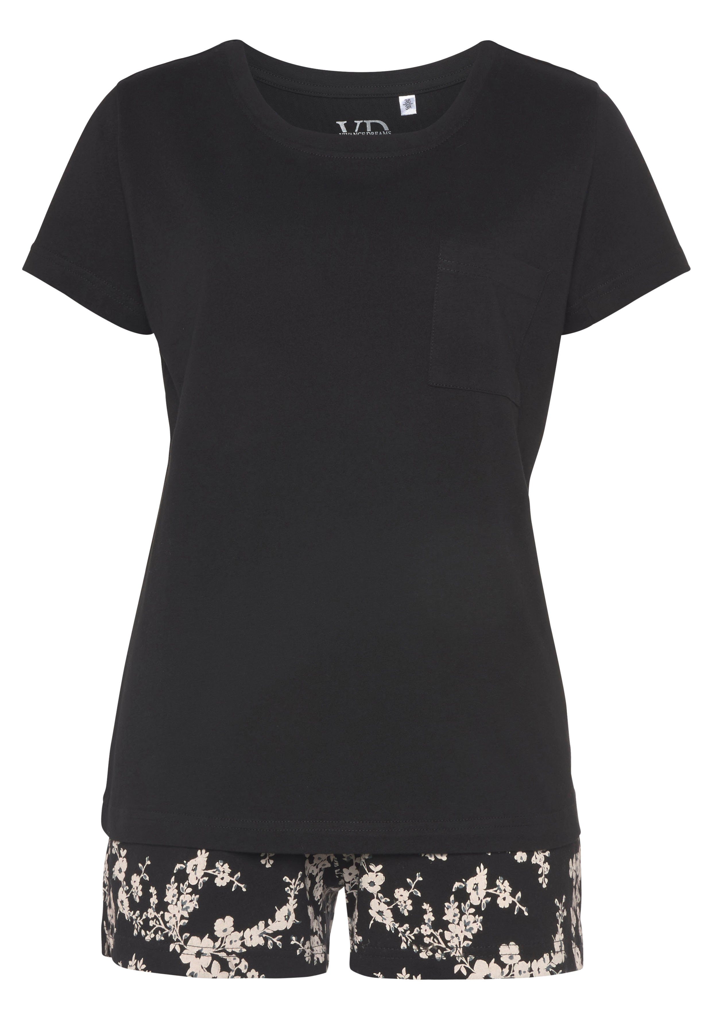 Vivance Dreams Pyjama met mooie natuurprint (2-delig)