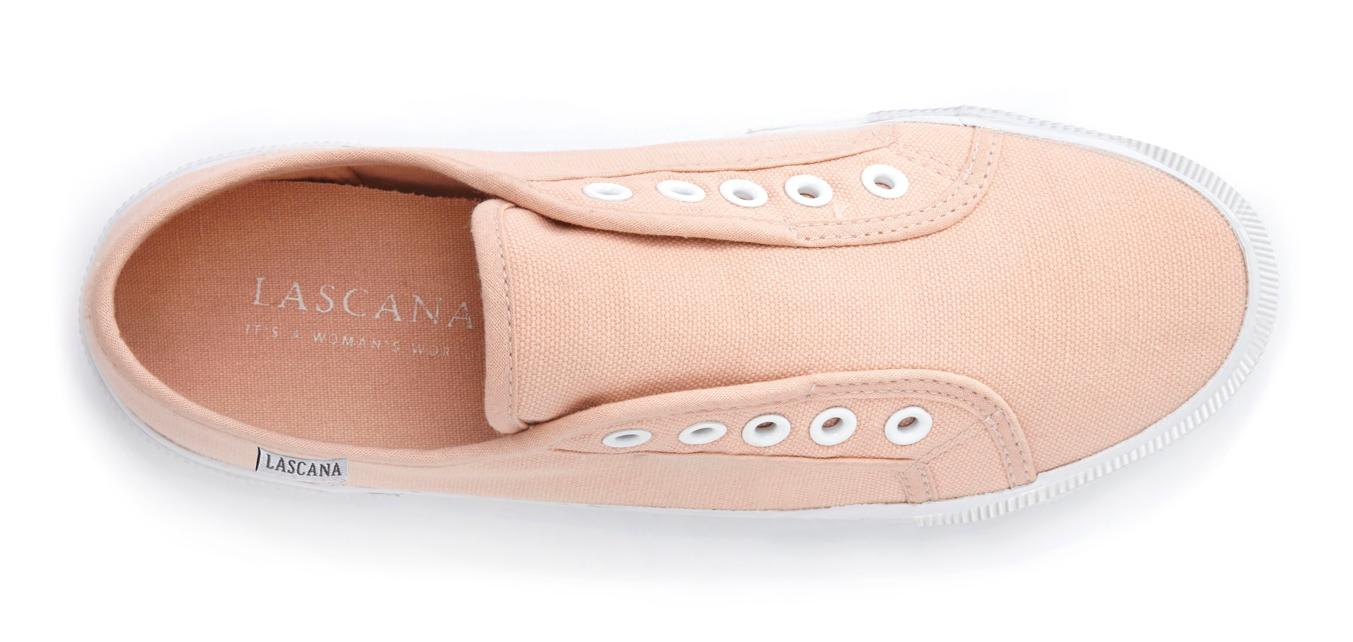 Lascana Sneakers Slipper, lage schoen, slip-on sneaker comfortabel om in te glijden